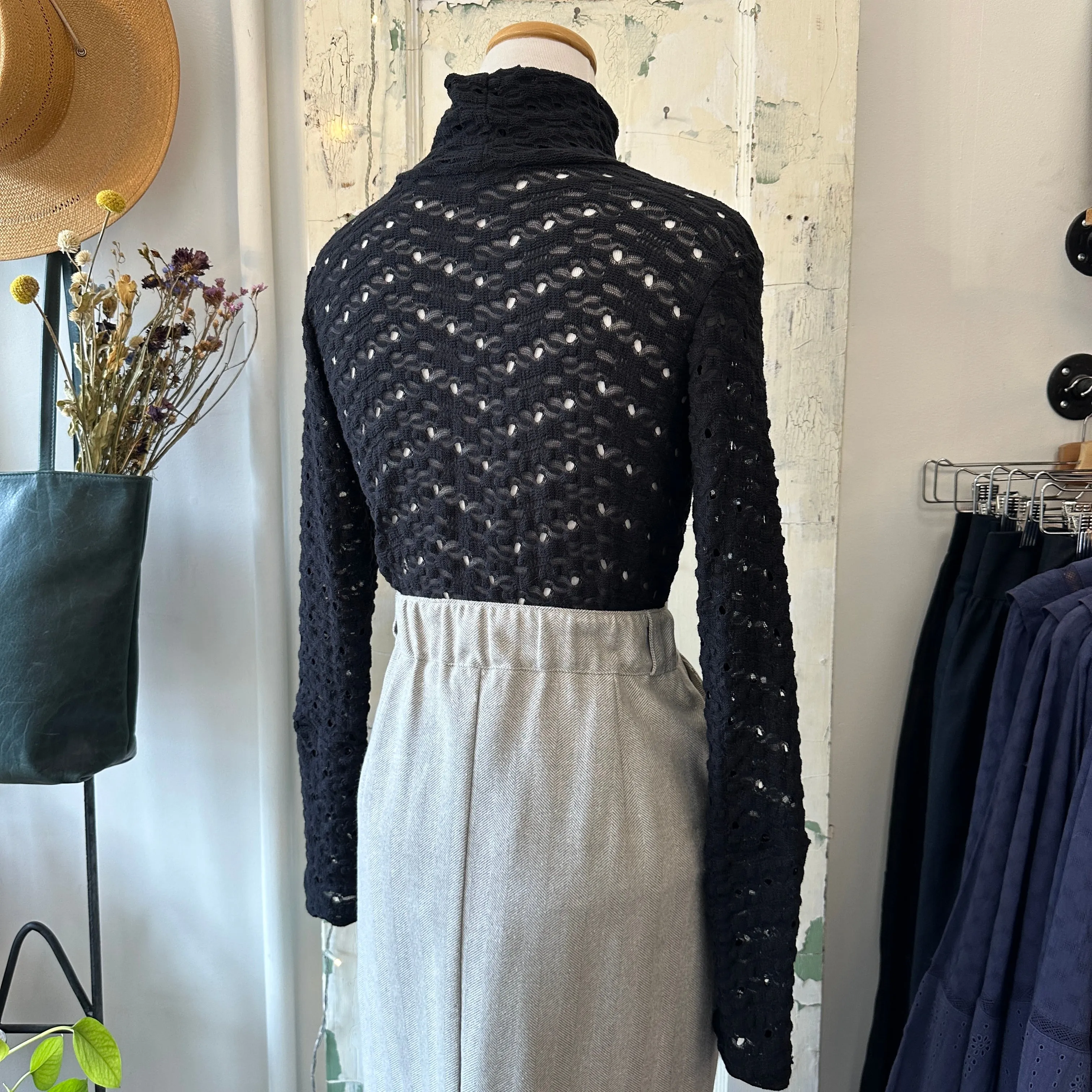 Cokluch // Heritage Top Black Tricot Ondine sold by Coal Miner's Daughter product image thumbnail 4