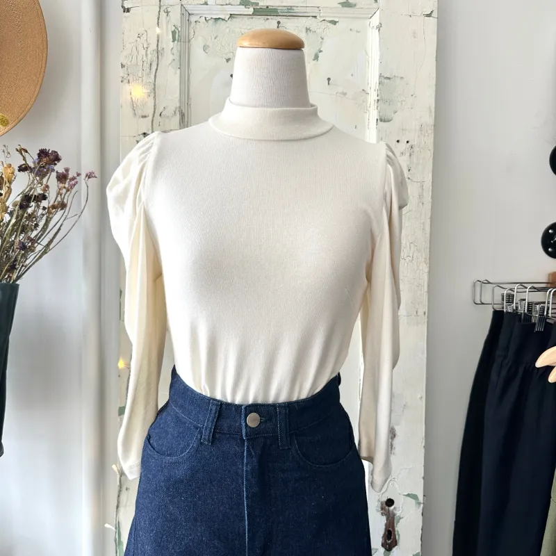 Cokluch // Nenuphar Top Ivory sold by Coal Miner's Daughter