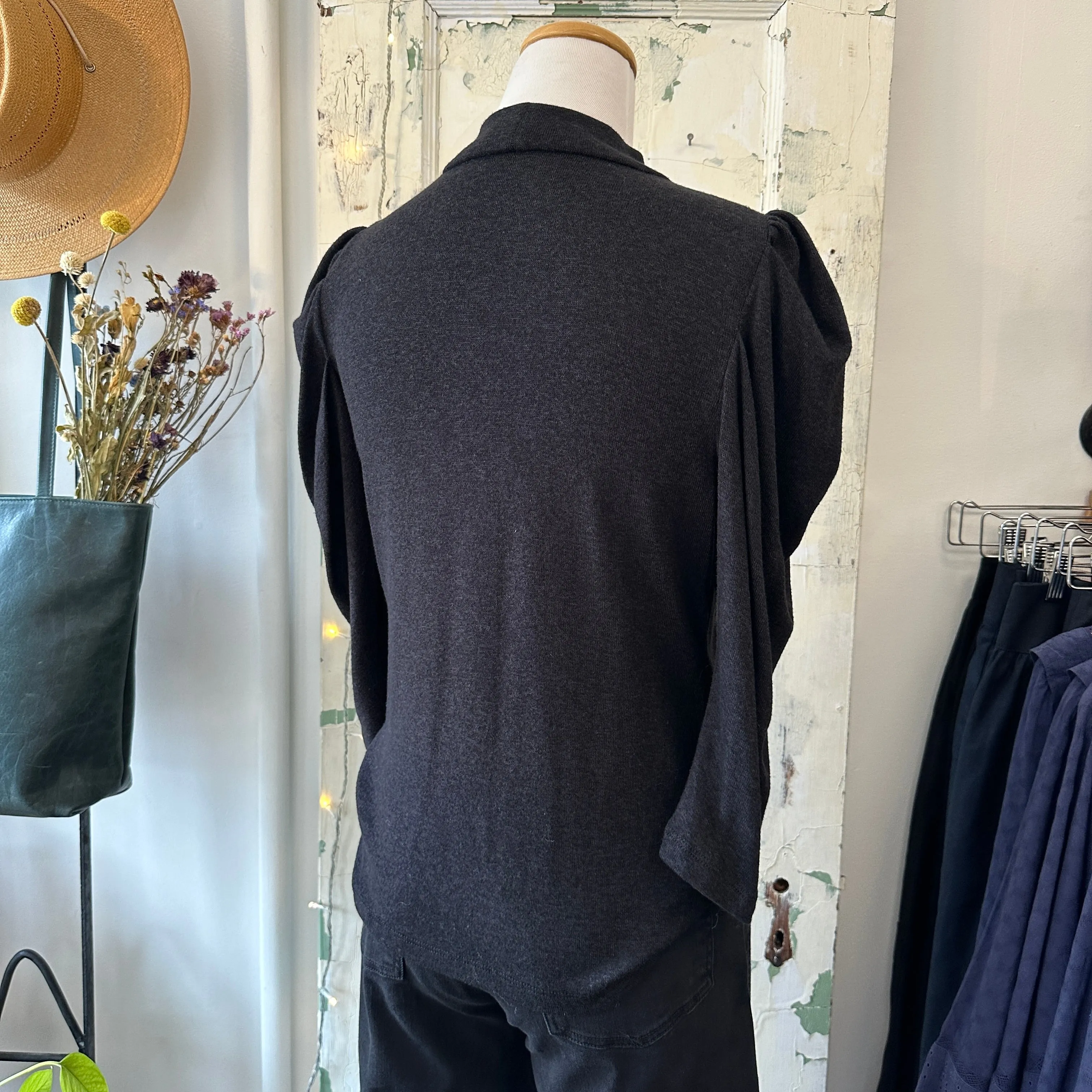 Cokluch // Nenuphar Top Noir Black sold by Coal Miner's Daughter product image thumbnail 4