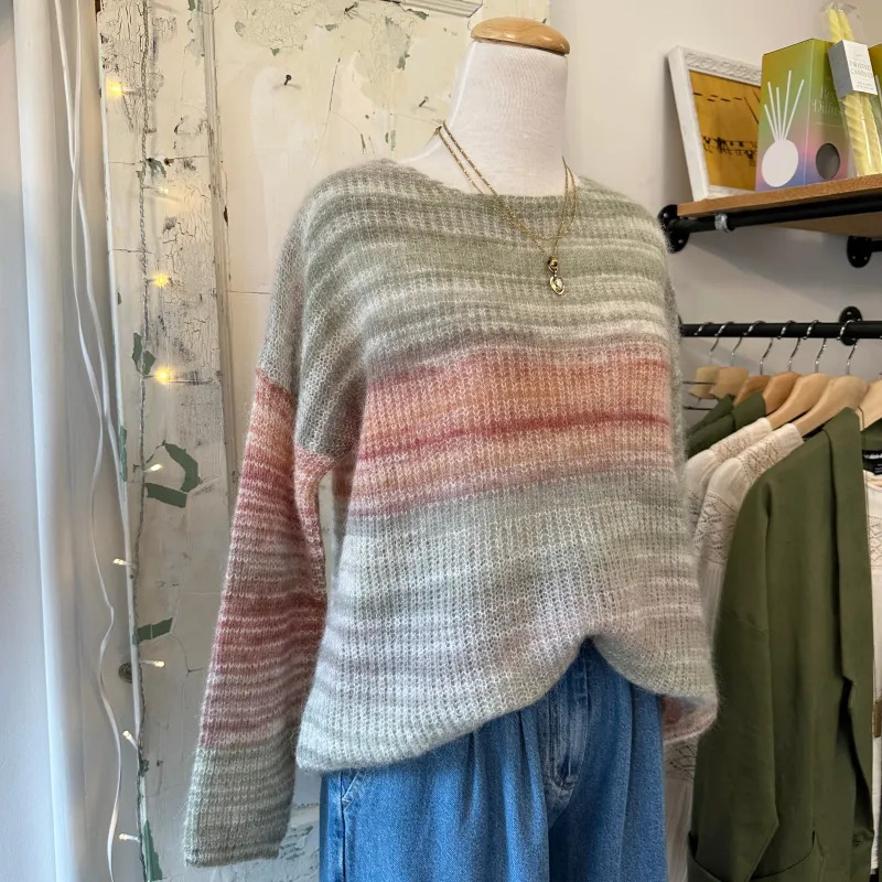 Indi & Cold // Softest Sunset Pullover sold by Coal Miner's Daughter