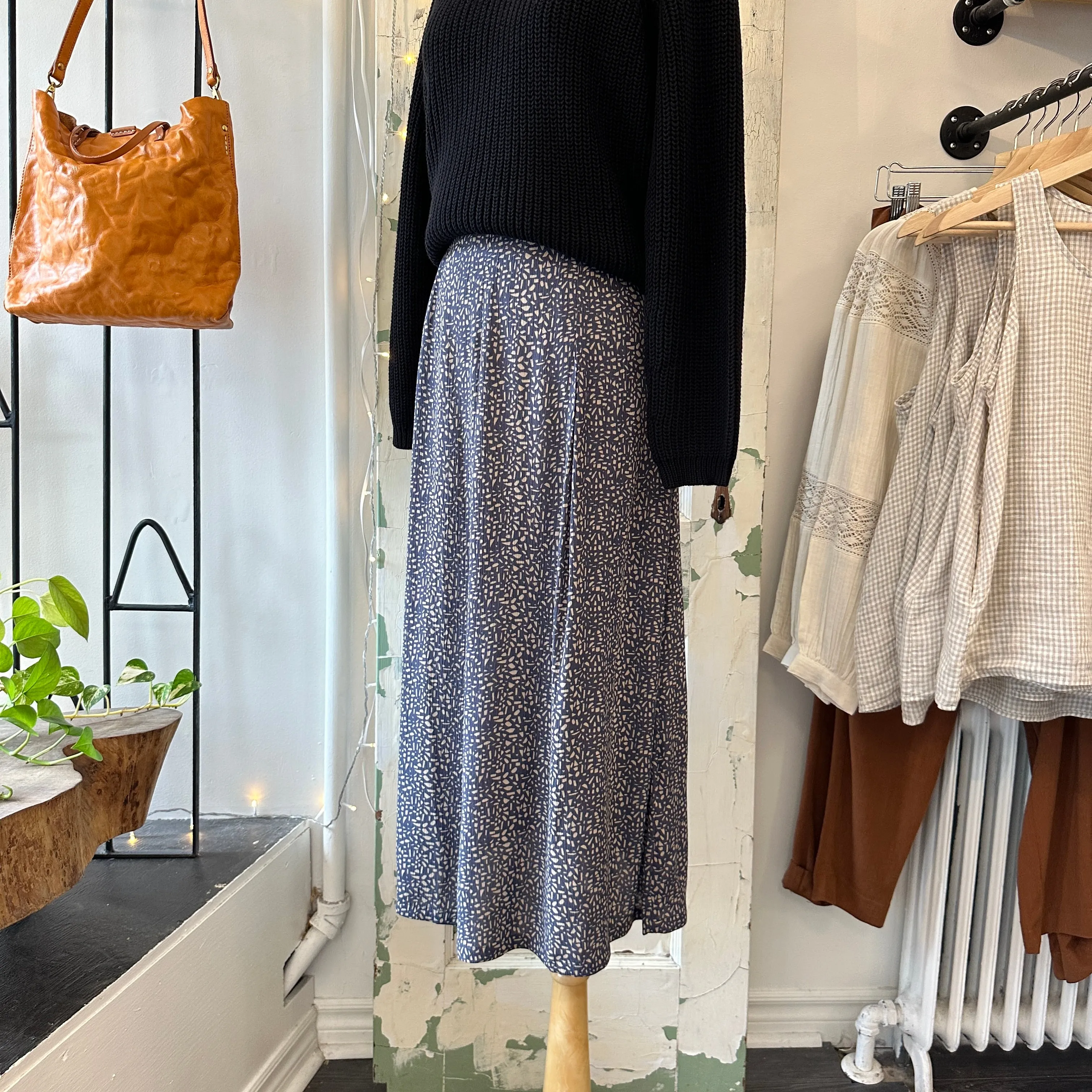 Indi & Cold // Noche Print Skirt sold by Coal Miner's Daughter product image thumbnail 3