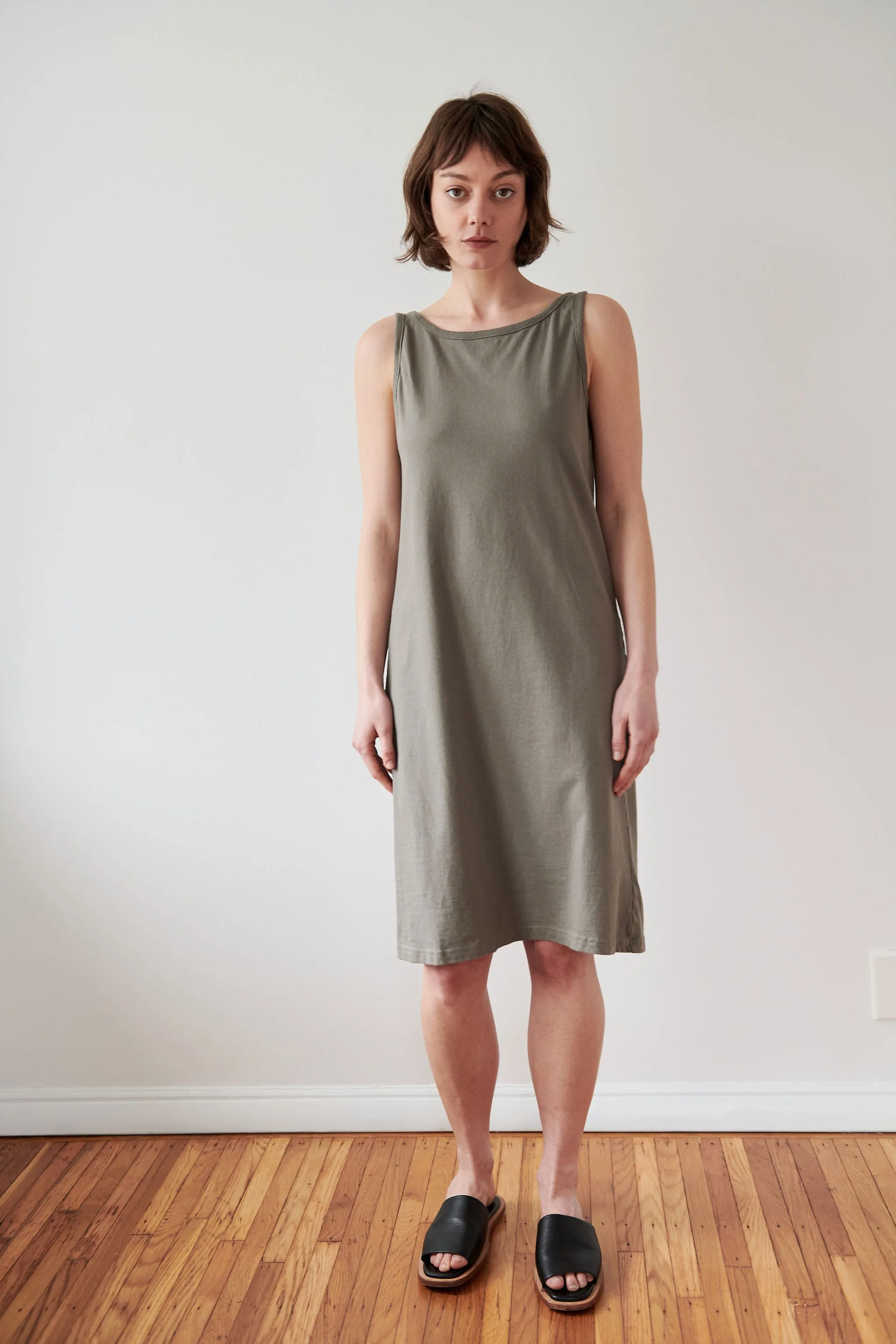 Boatneck Dress : Fir sold by Wol Hide product image thumbnail 4