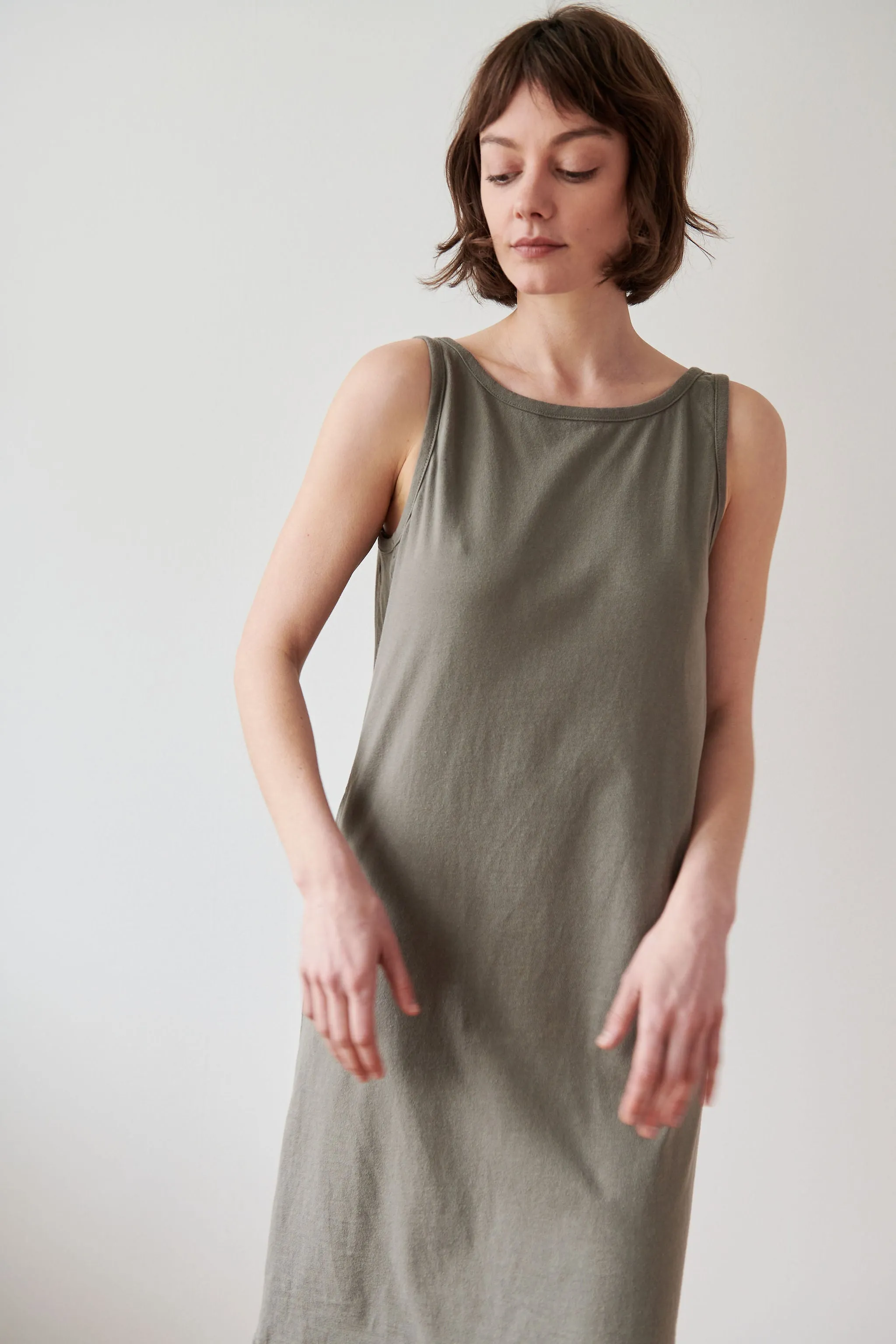Boatneck Dress : Fir sold by Wol Hide product image thumbnail 2