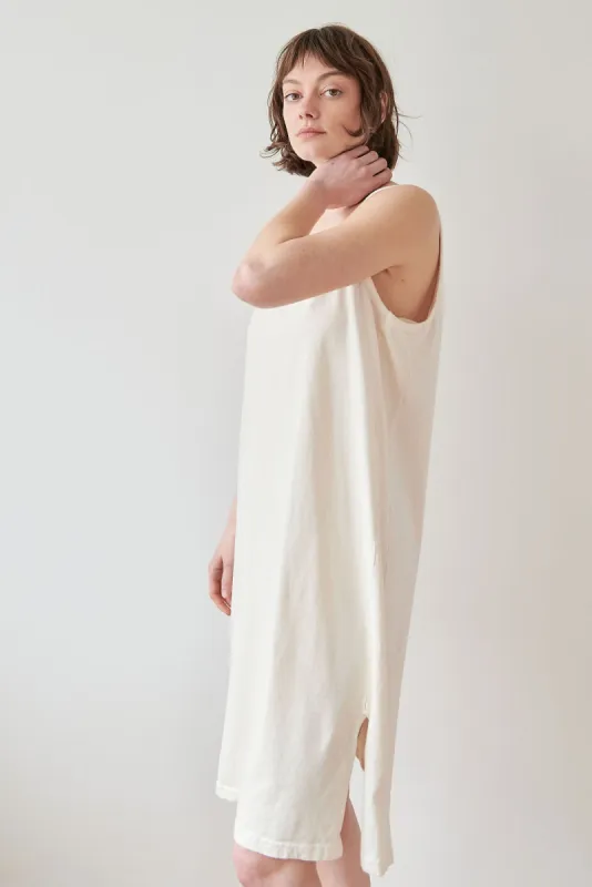 Boatneck Dress : Natural sold by Wol Hide