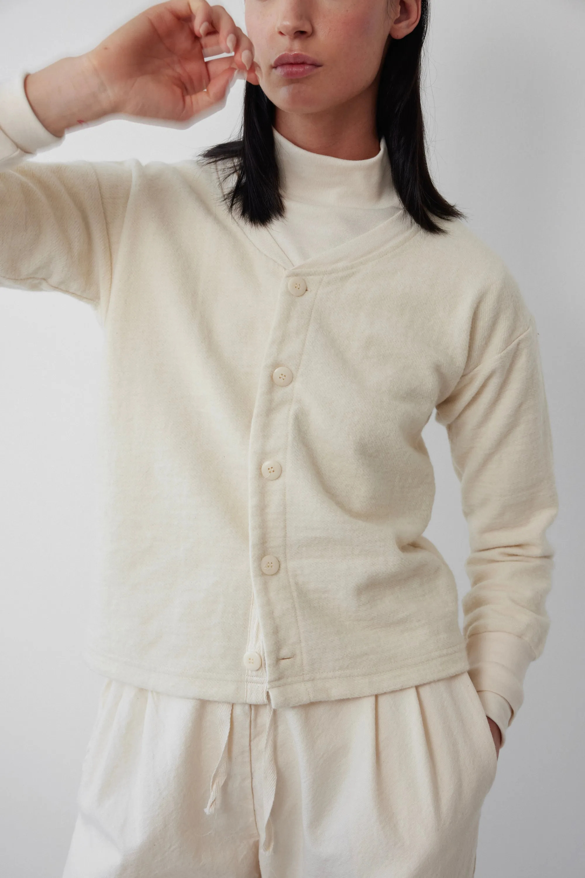 Brushed Wool Liner : Natural sold by Wol Hide product image thumbnail 5