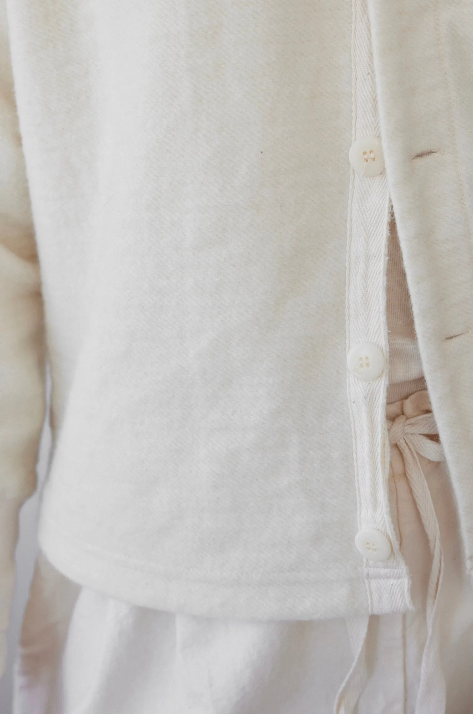 Brushed Wool Liner : Natural sold by Wol Hide product image thumbnail 2