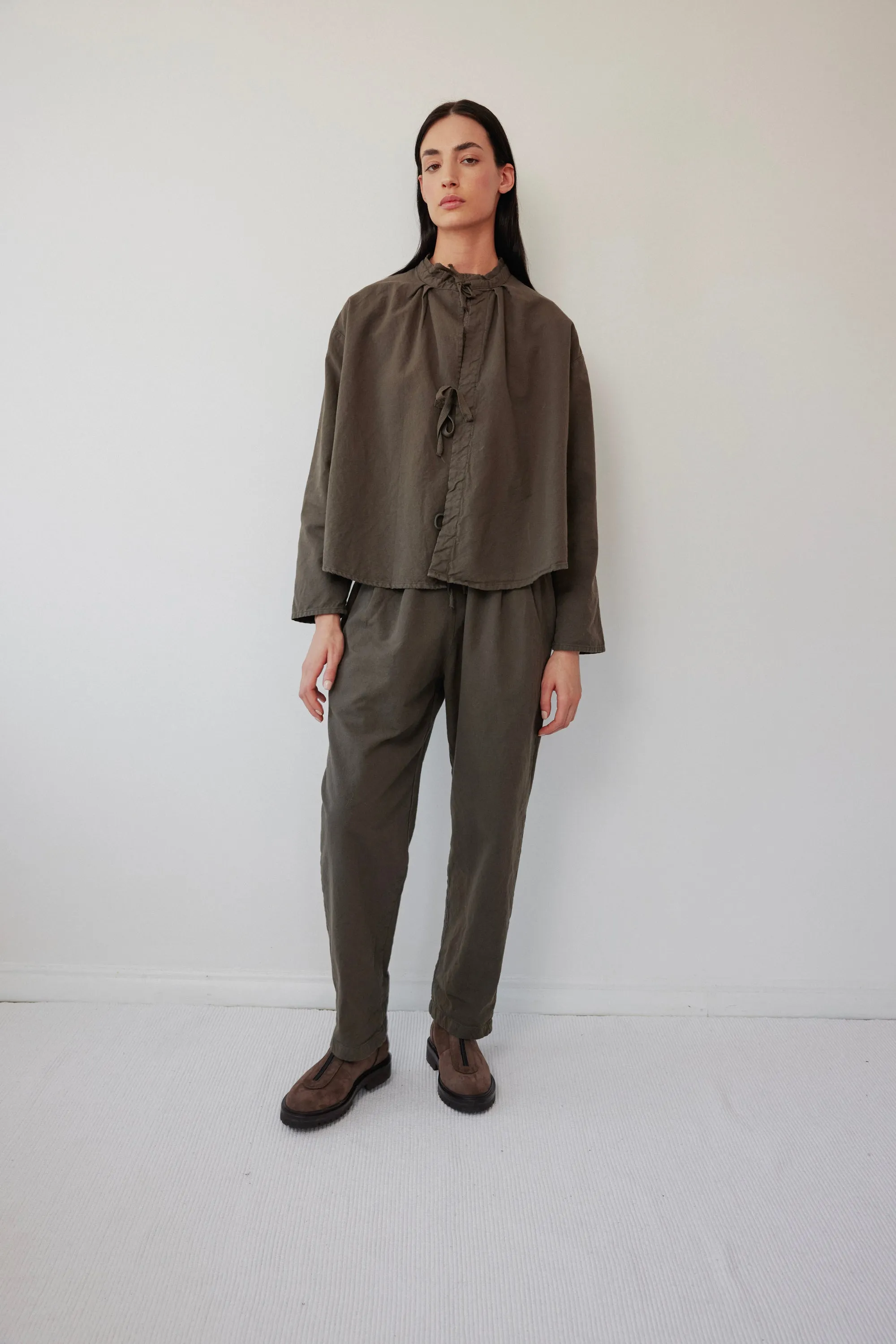 Drawstring Jacket : Suede sold by Wol Hide product image thumbnail 3