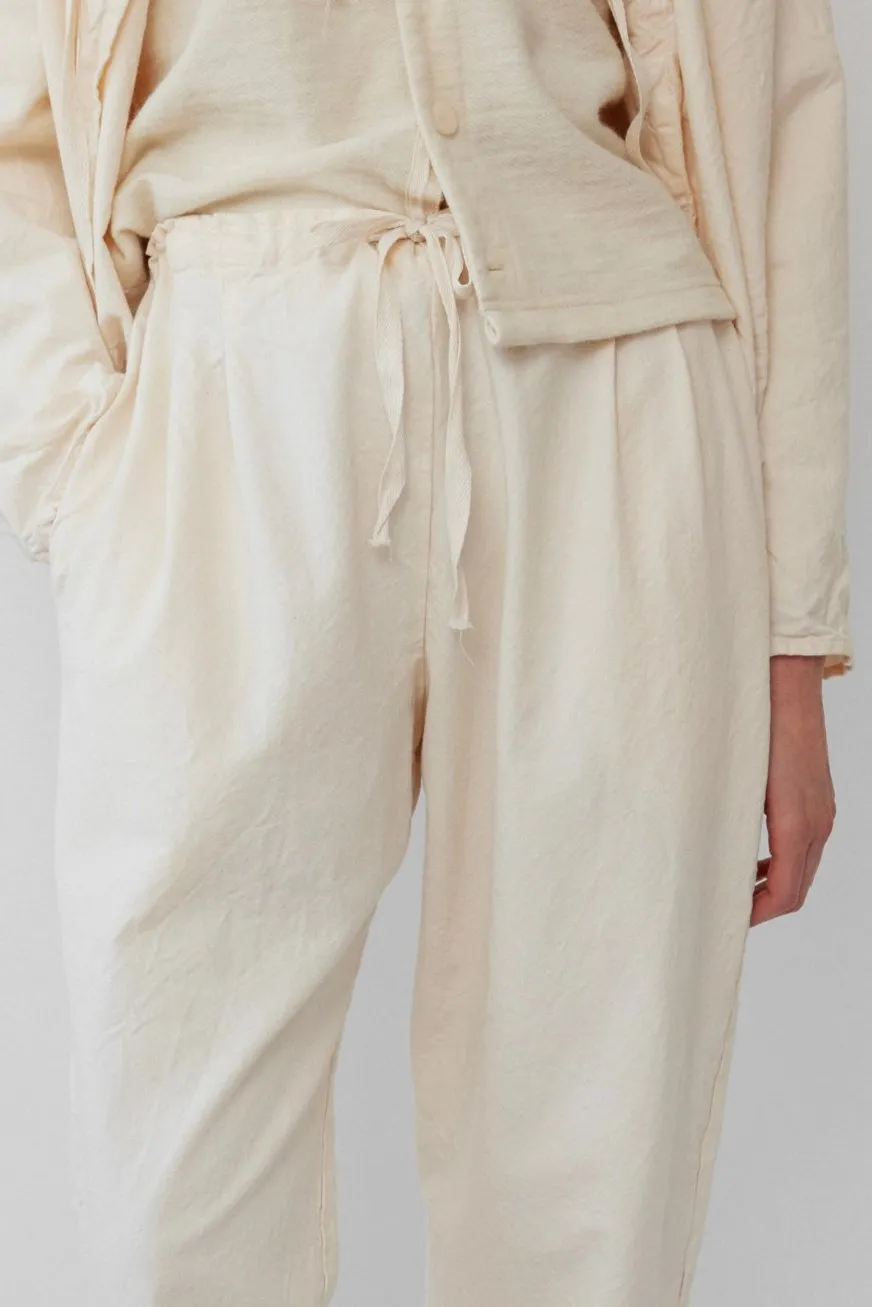 Drawstring Trouser : Natural sold by Wol Hide product image thumbnail 4