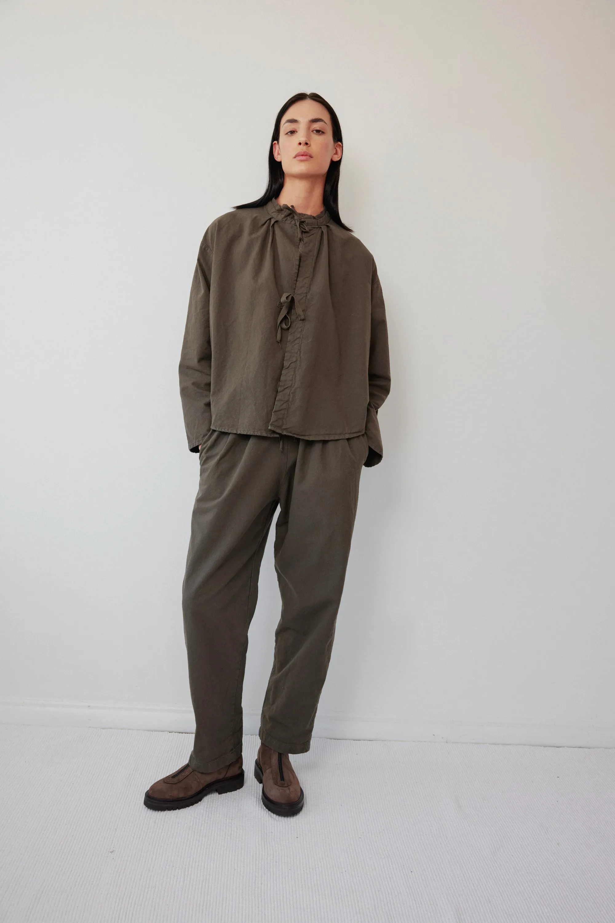 Drawstring Trouser : Suede sold by Wol Hide product image thumbnail 2