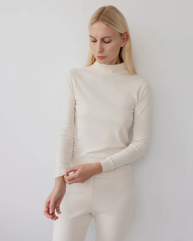 Easy Turtleneck : Natural sold by Wol Hide
