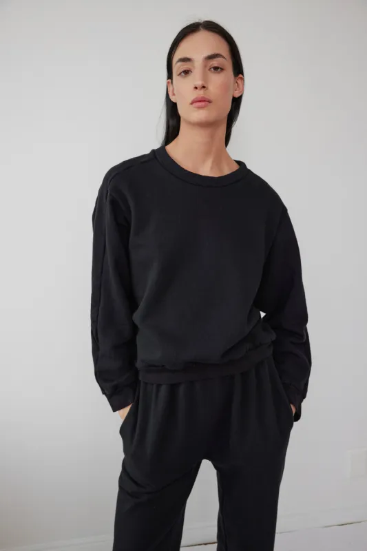 Easy Winter Sweatshirt : Black sold by Wol Hide