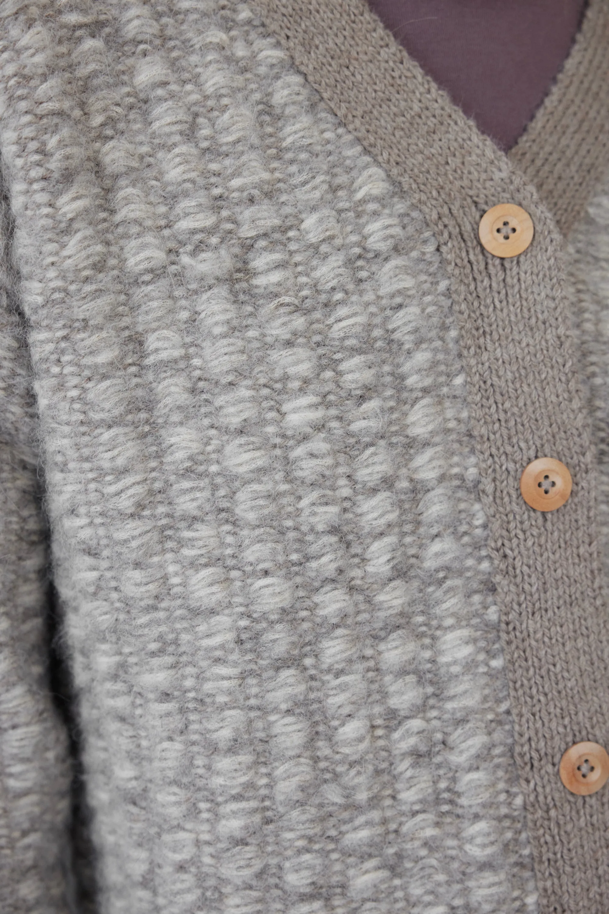 Knit / Weave Jacket : Slate sold by Wol Hide product image thumbnail 2