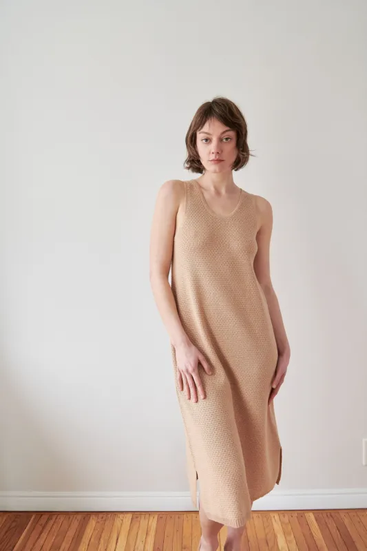 Lace Tank Dress : Sand sold by Wol Hide