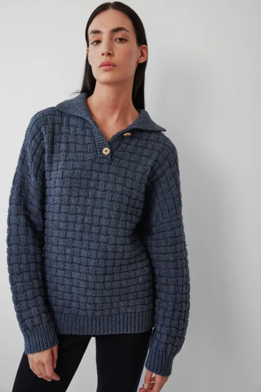 Lattice Popover : Denim made by Wol Hide