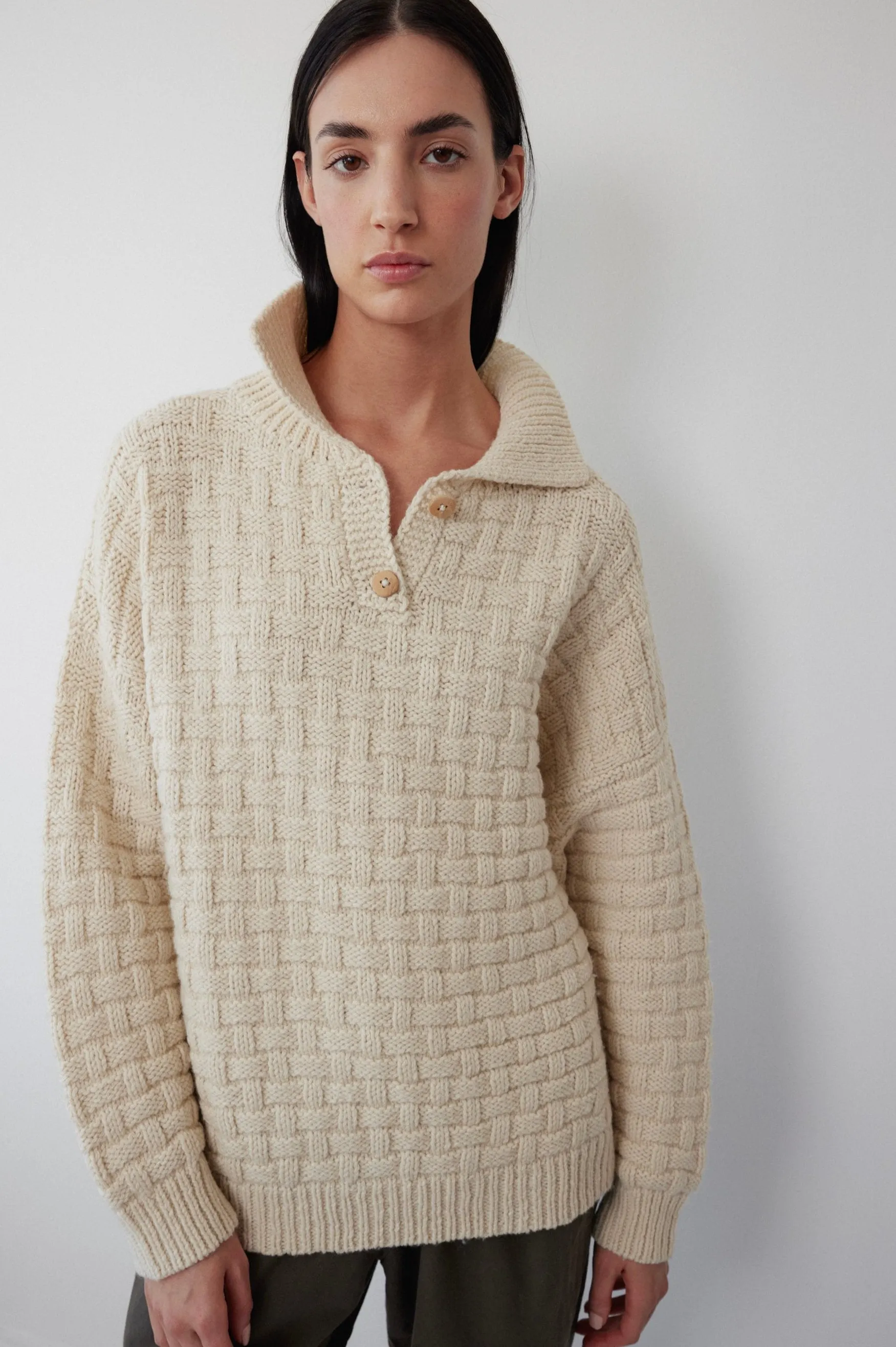 Lattice Popover : Ecru sold by Wol Hide product image thumbnail 5