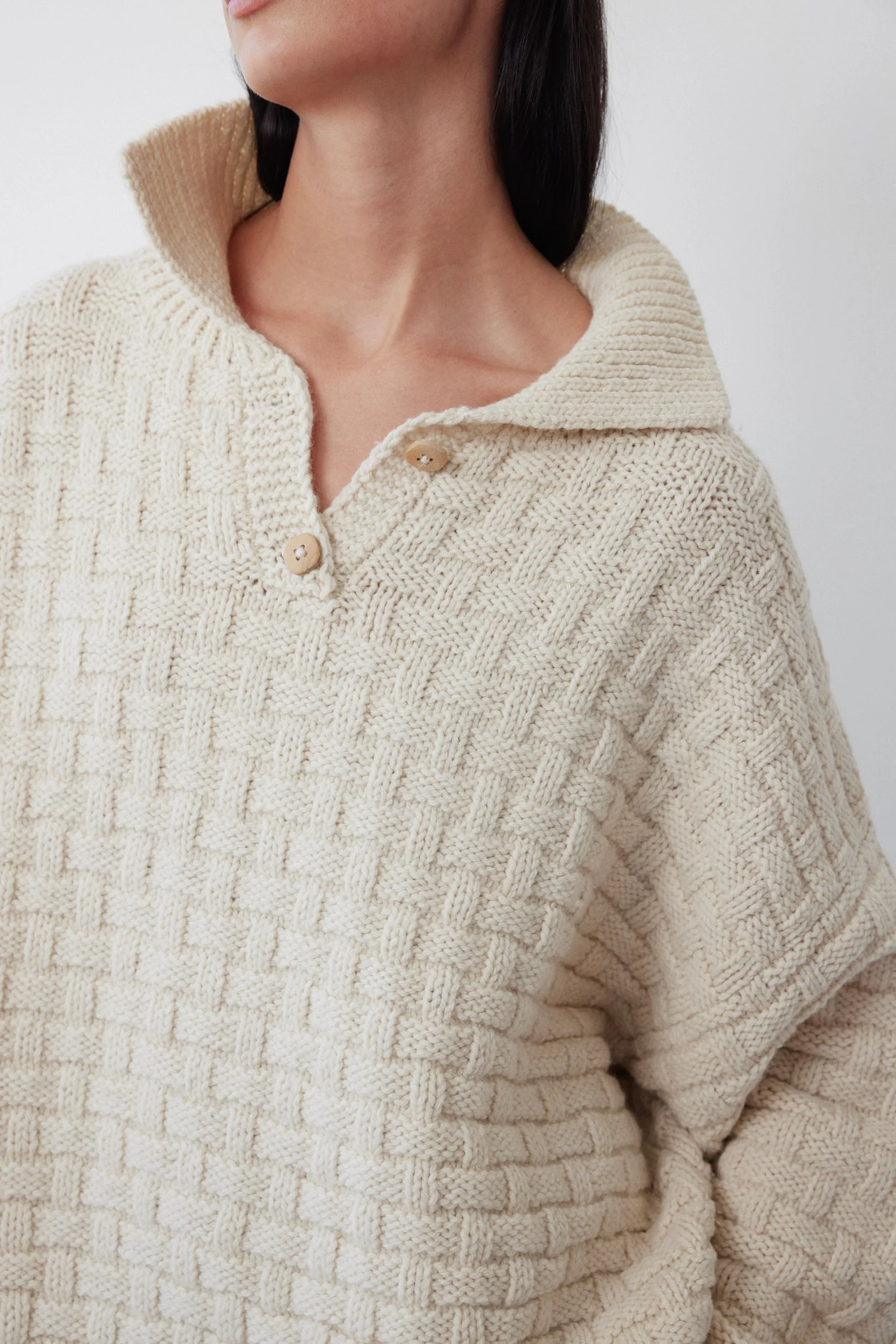 Lattice Popover : Ecru sold by Wol Hide product image thumbnail 2