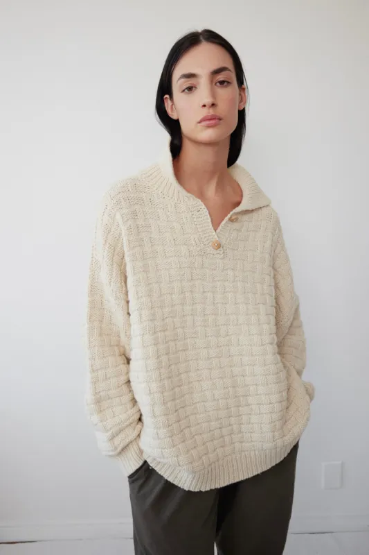 Lattice Popover : Ecru sold by Wol Hide