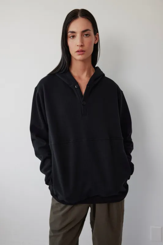 Popover Hoodie : Black sold by Wol Hide