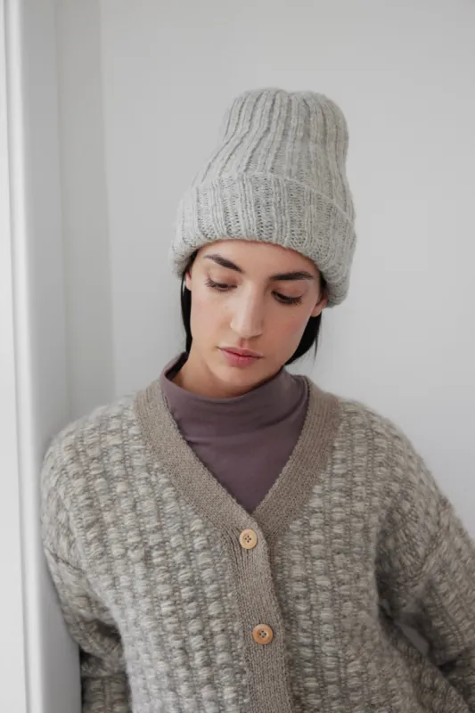 Rib Hat : Heather sold by Wol Hide