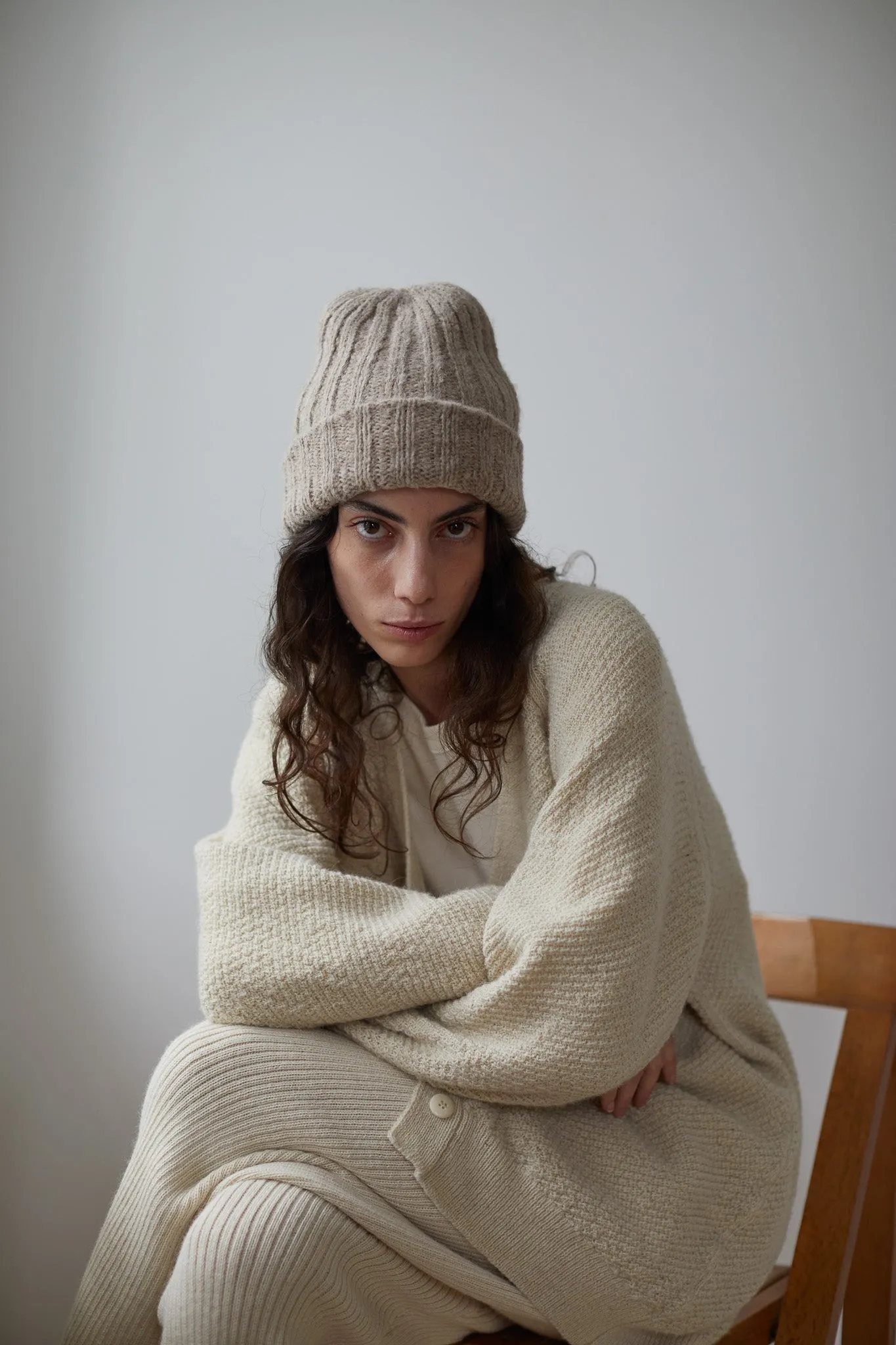 Rib Hat : Oatmeal sold by Wol Hide product image thumbnail 2