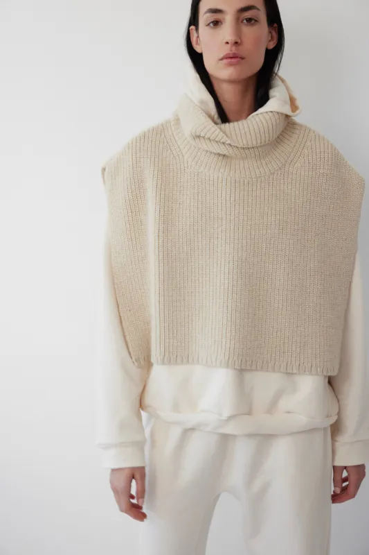 Rib Poncho : Natural sold by Wol Hide