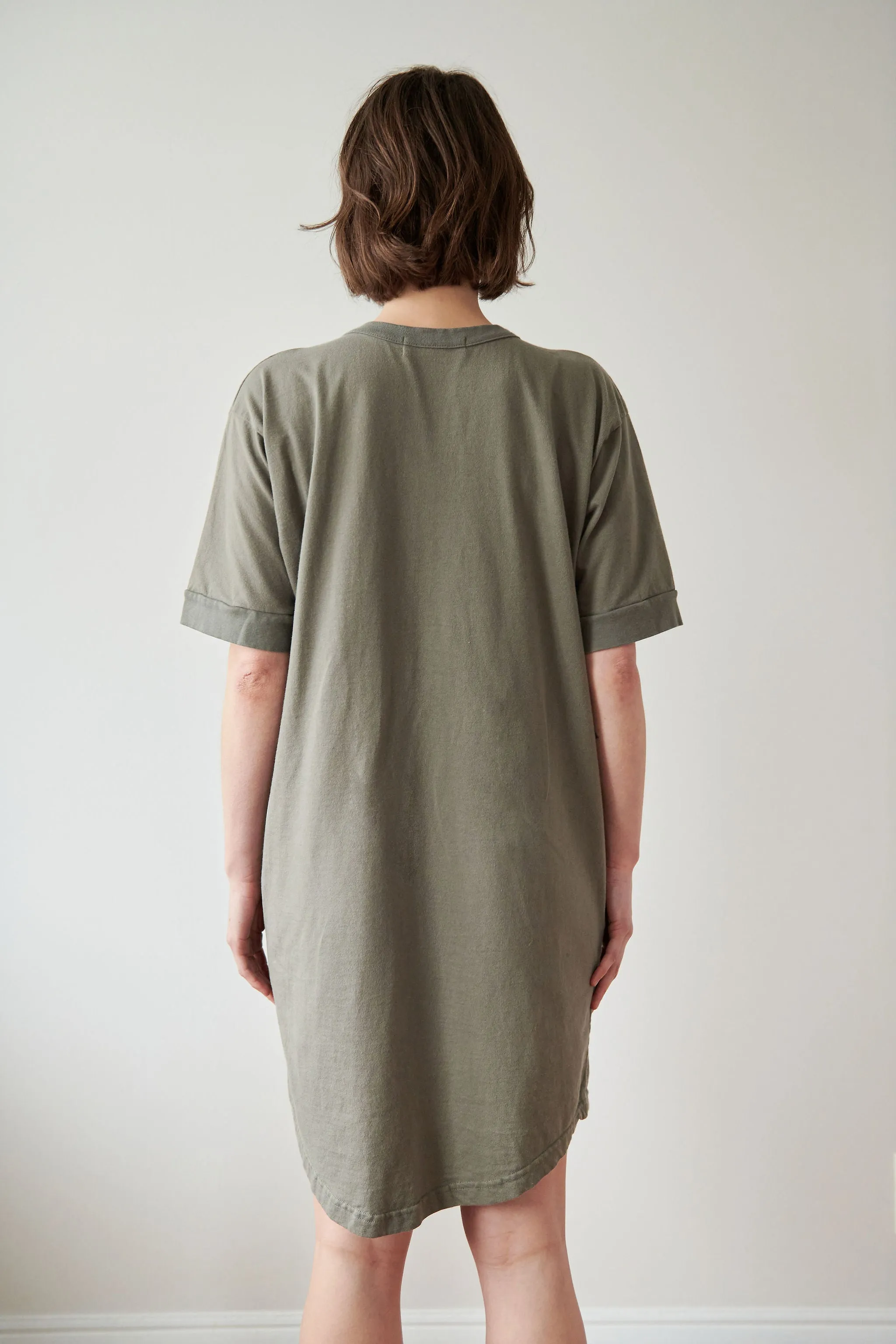 Scoop Tee Dress : Fir sold by Wol Hide product image thumbnail 4