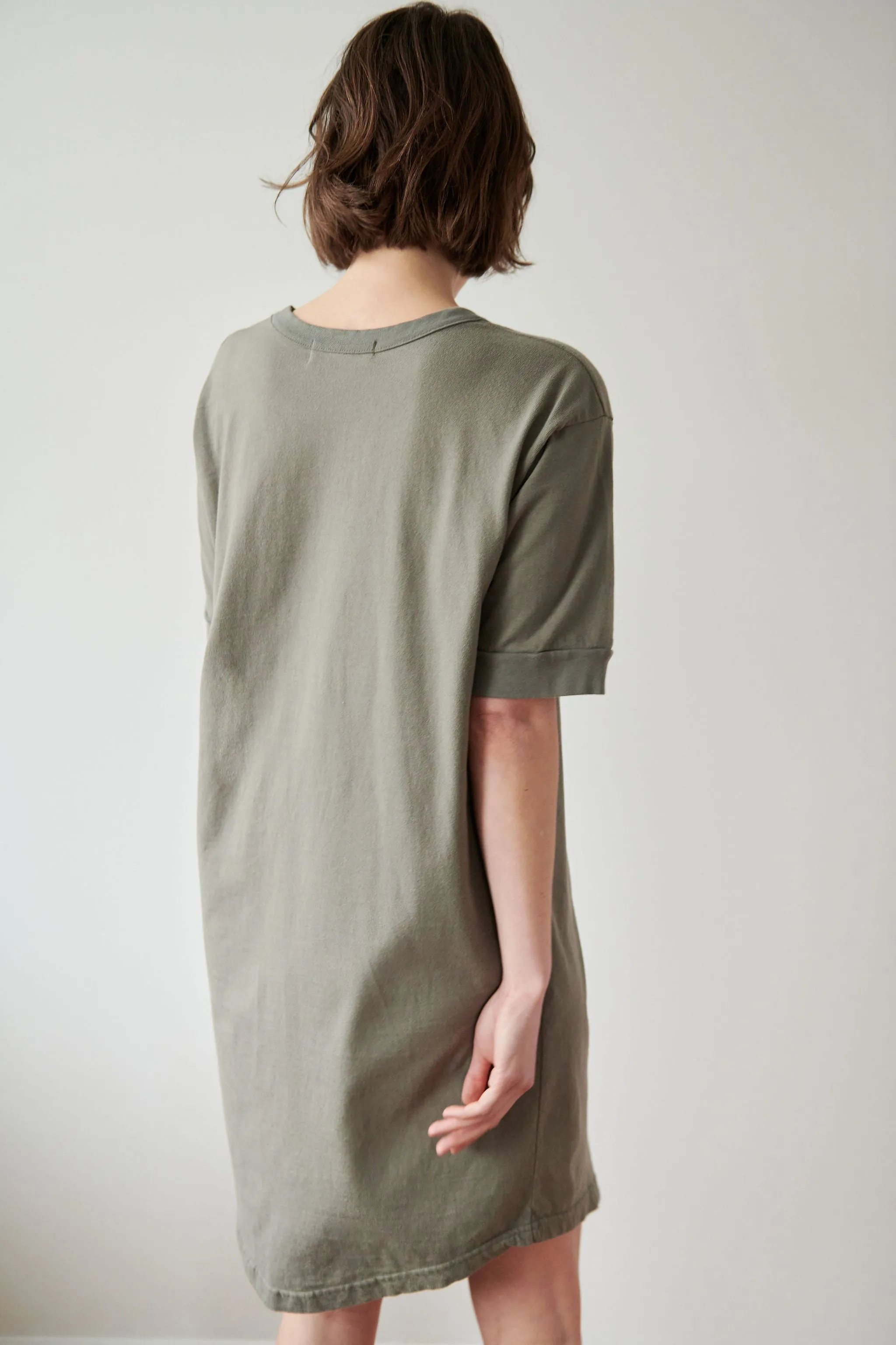 Scoop Tee Dress : Fir sold by Wol Hide product image thumbnail 3