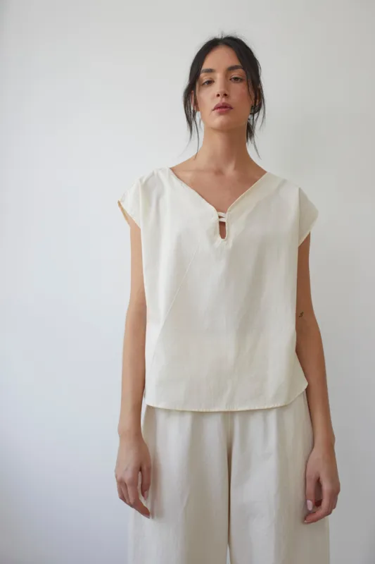 Split Neck Shell : Natural sold by Wol Hide