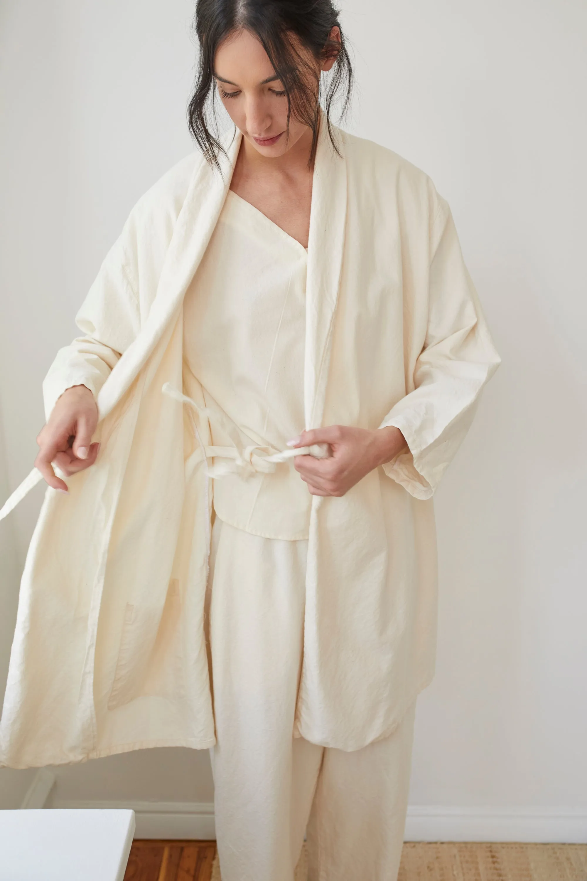 Twill Tie Trench : Natural sold by Wol Hide product image thumbnail 5