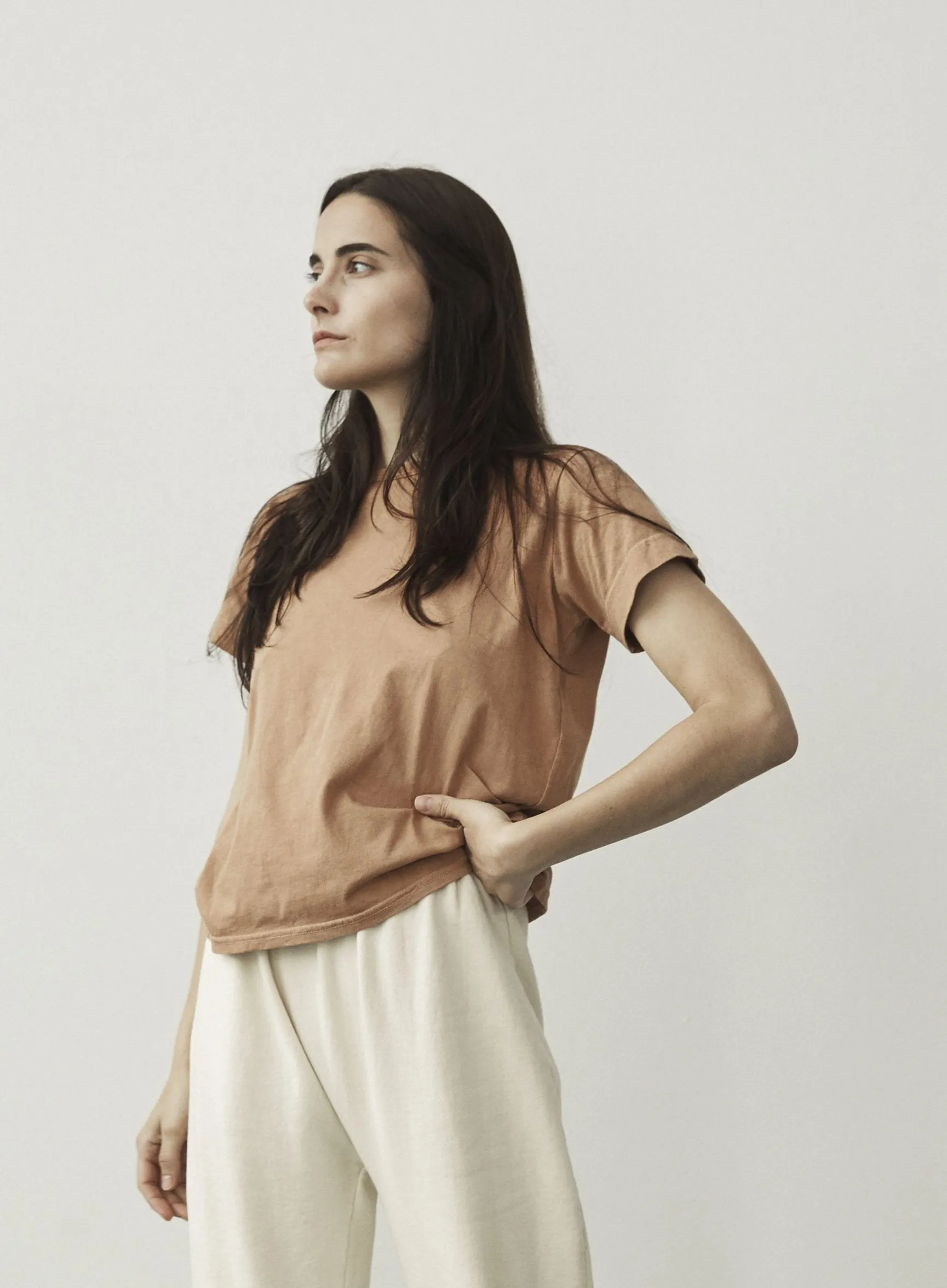 Basic Tee: Vegetable Dye (Archive Sale) sold by Wol Hide product image thumbnail 5