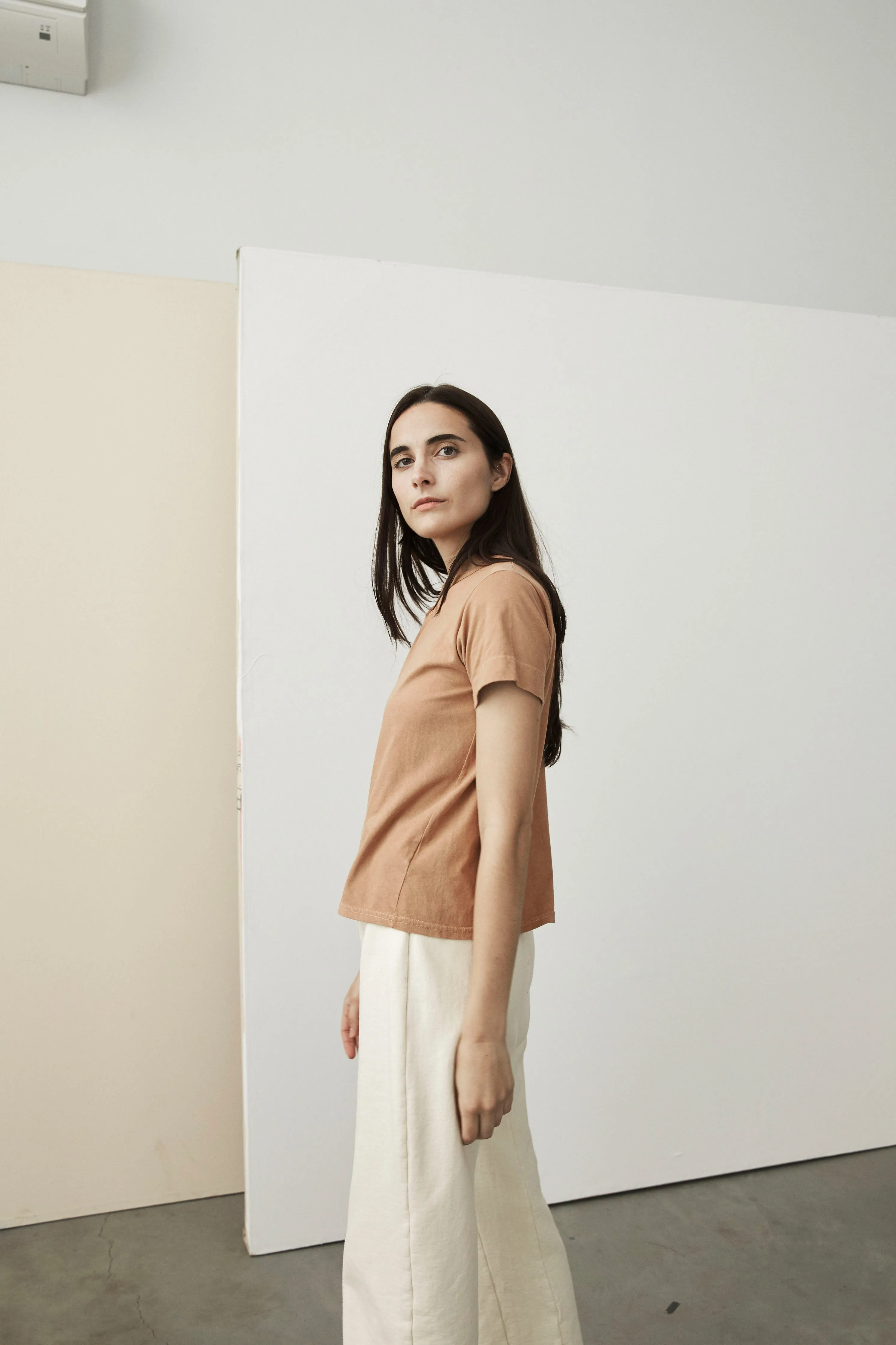 Basic Tee: Vegetable Dye (Archive Sale) sold by Wol Hide product image thumbnail 3