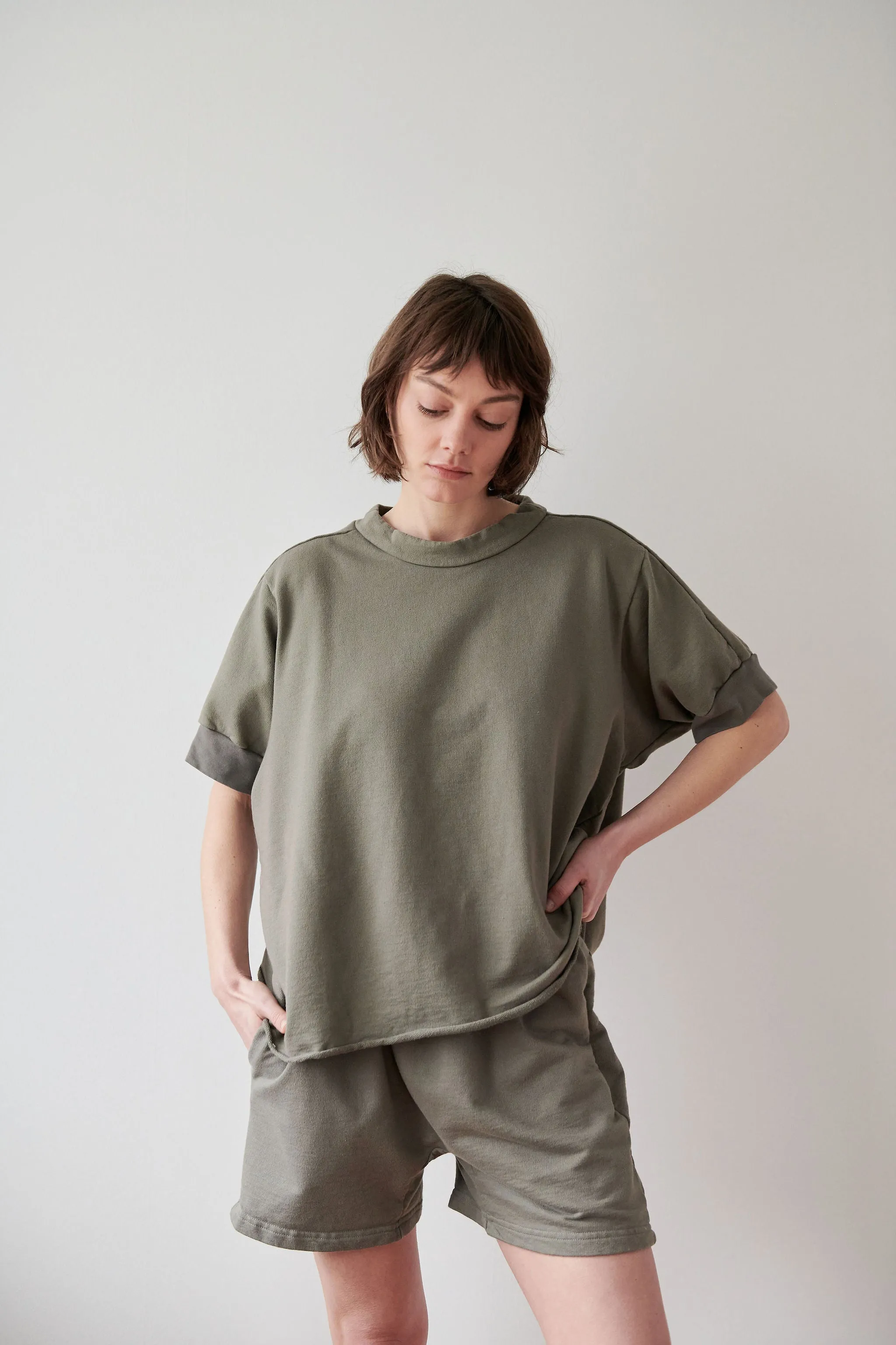 Big Summer Sweatshirt : Fir (Archive Sale) sold by Wol Hide product image thumbnail 4