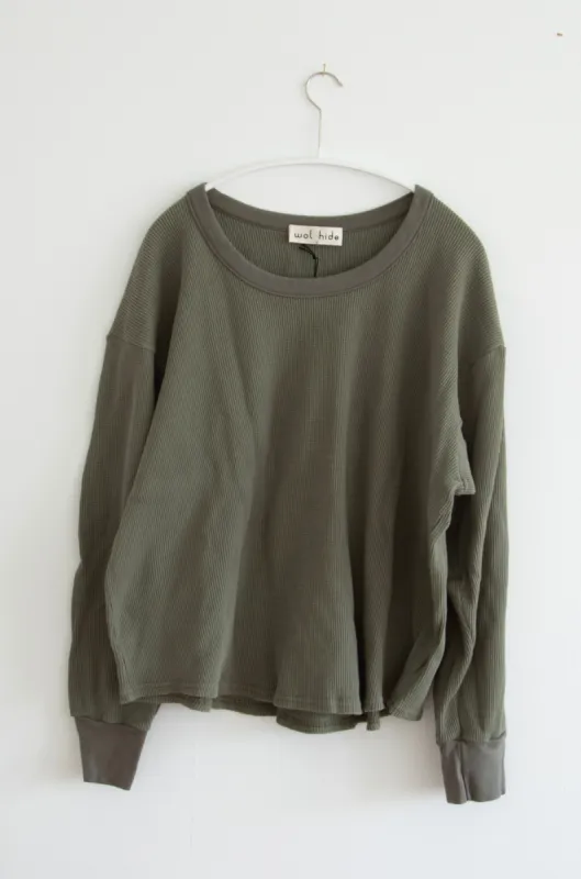 Thermal Pullover : Fir (Archive Sale) sold by Wol Hide