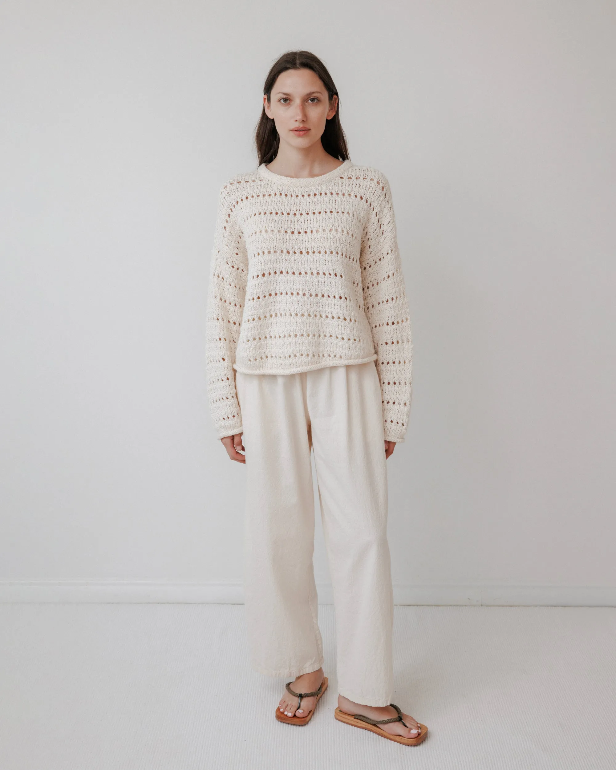 Open Pullover : Natural sold by Wol Hide product image thumbnail 4