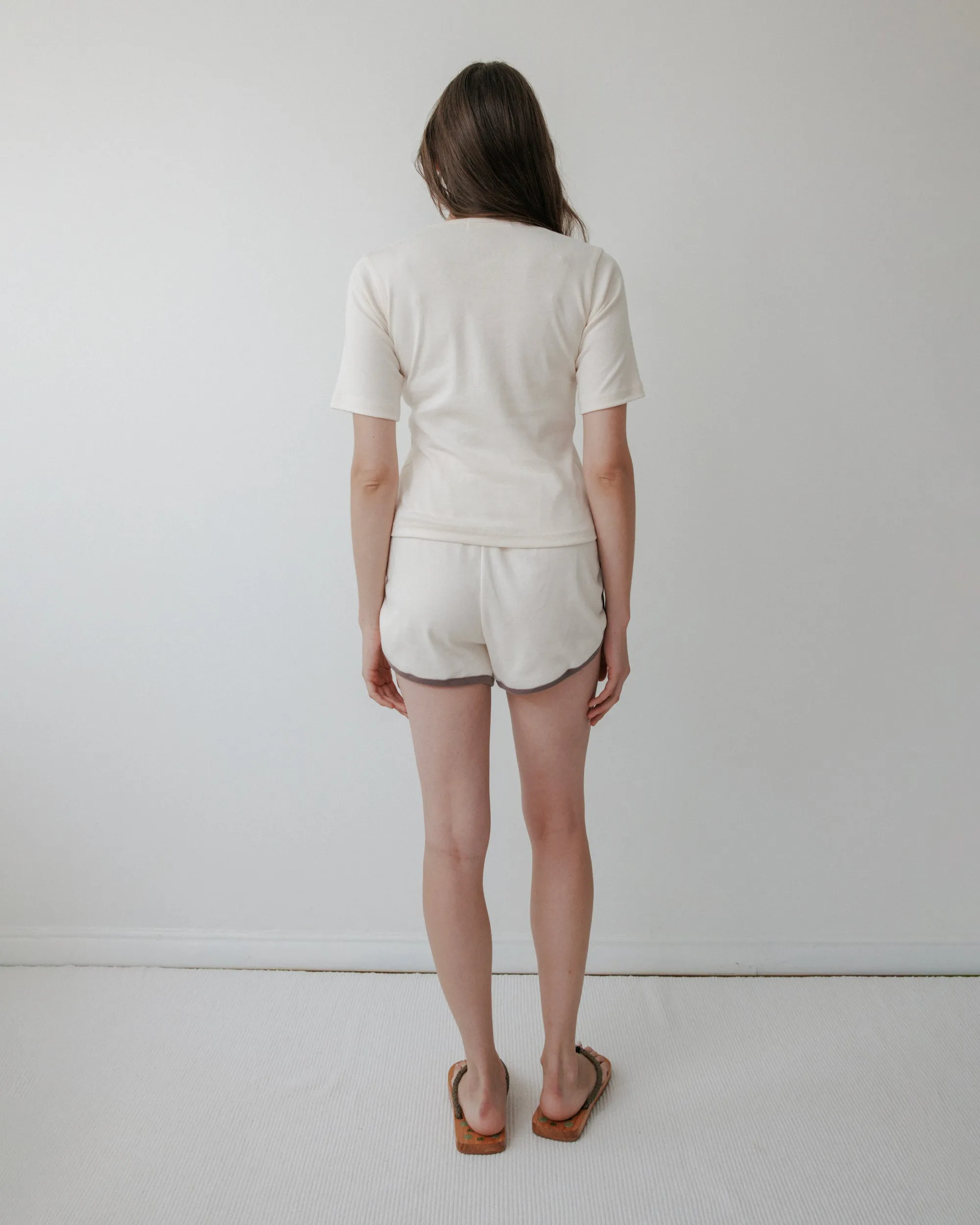 Rib Tee : Natural sold by Wol Hide product image thumbnail 5
