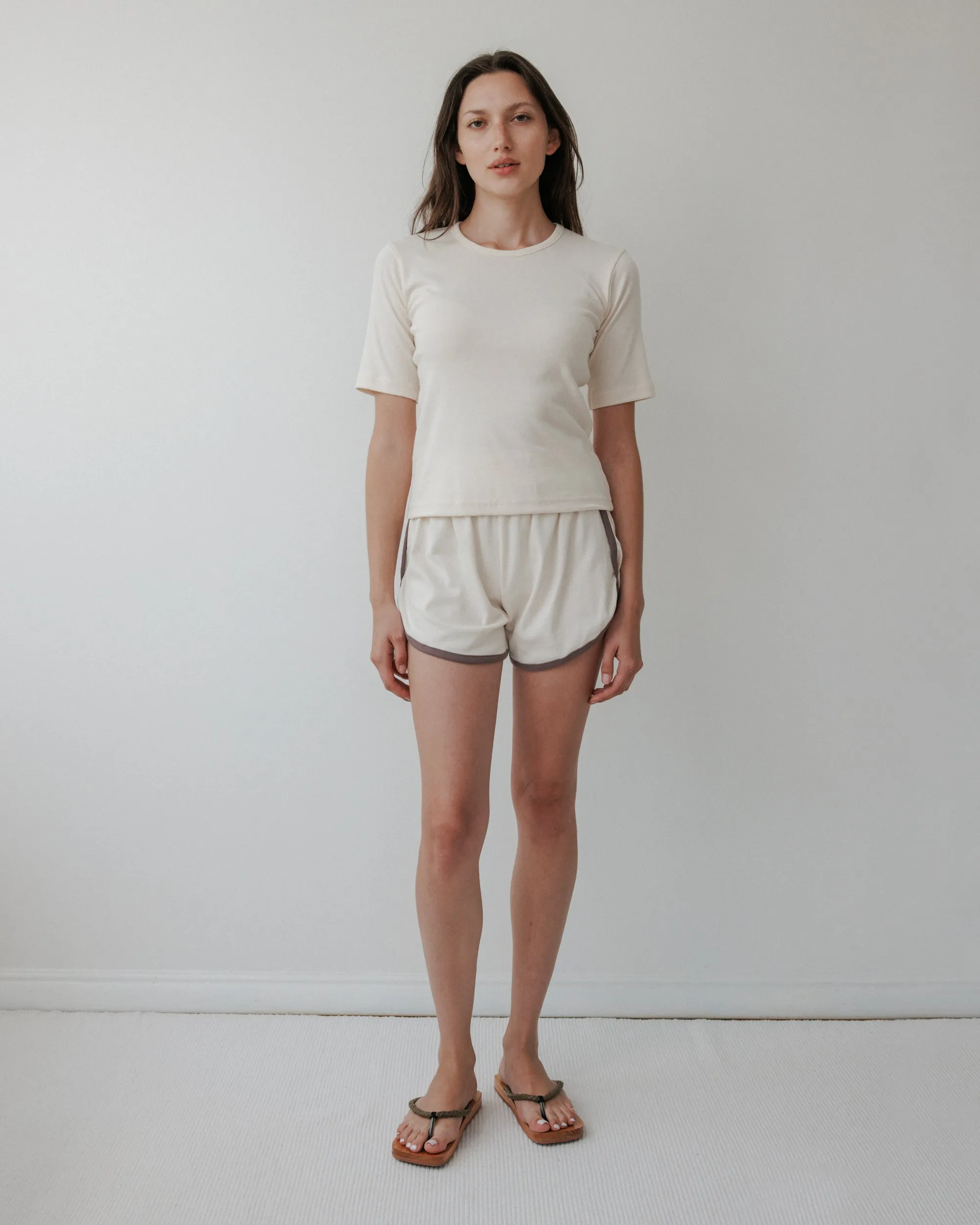 Rib Tee : Natural sold by Wol Hide product image thumbnail 3