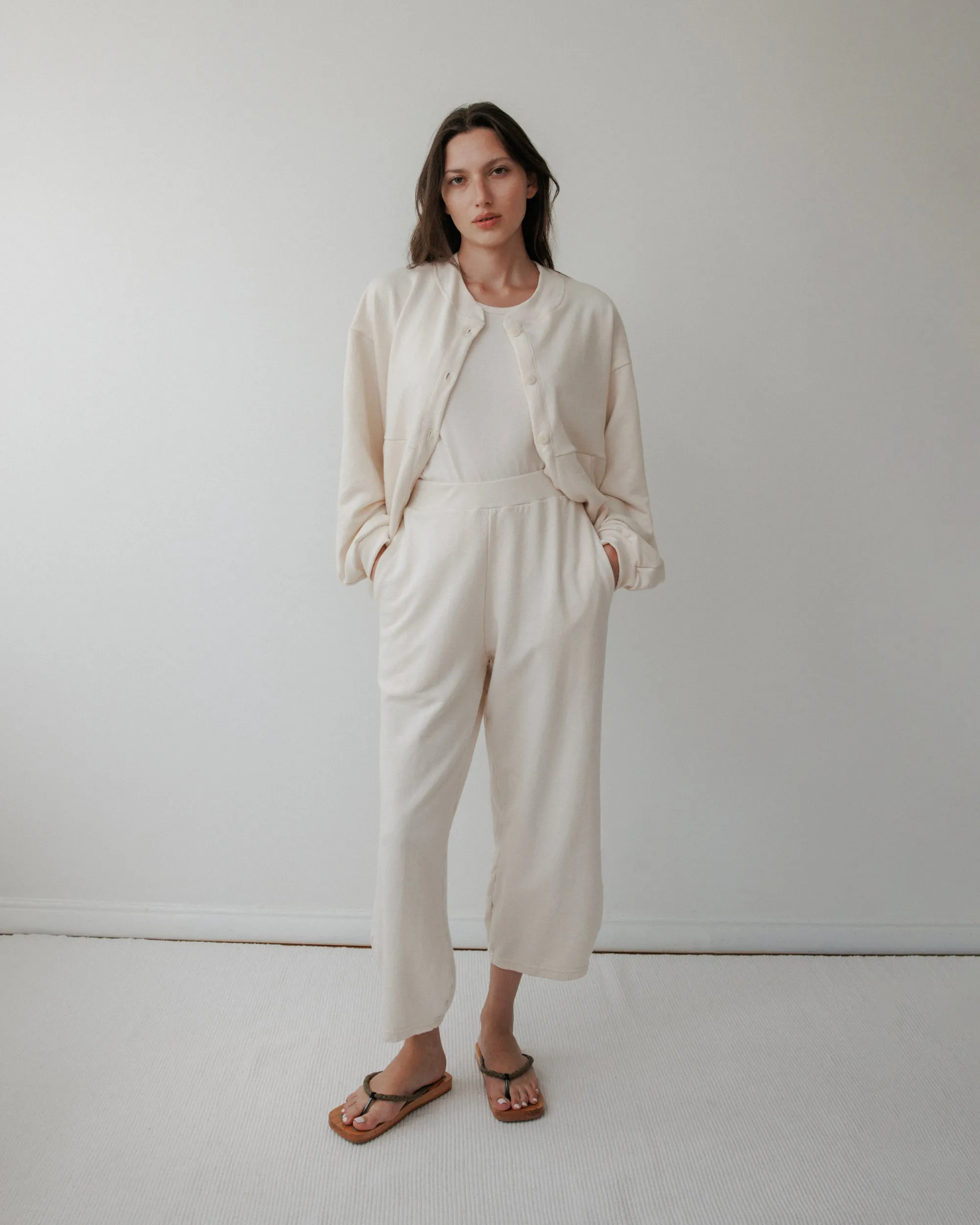 Summer Sweatpant : Natural sold by Wol Hide product image thumbnail 3