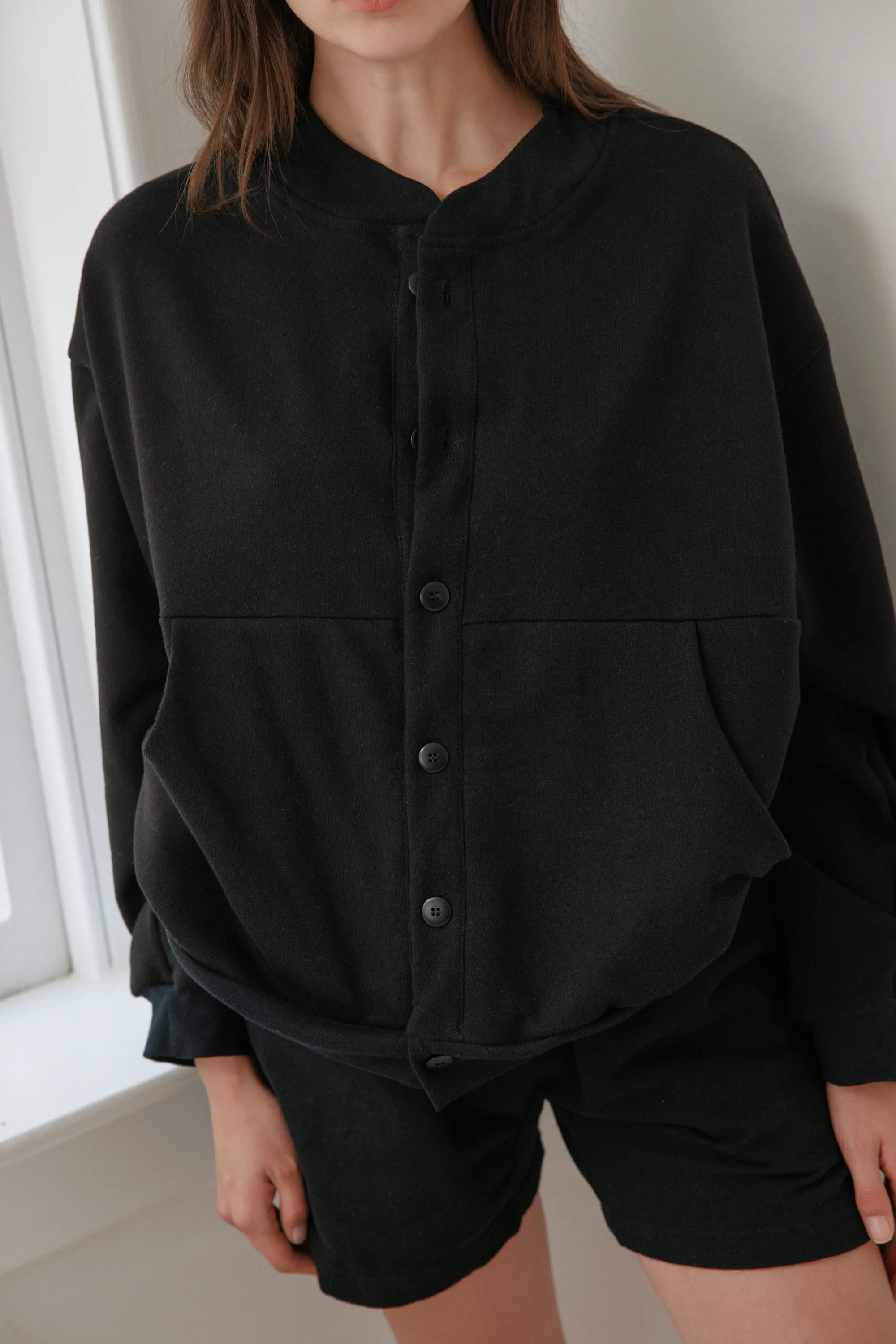 Trainer Jacket : Black sold by Wol Hide product image thumbnail 4