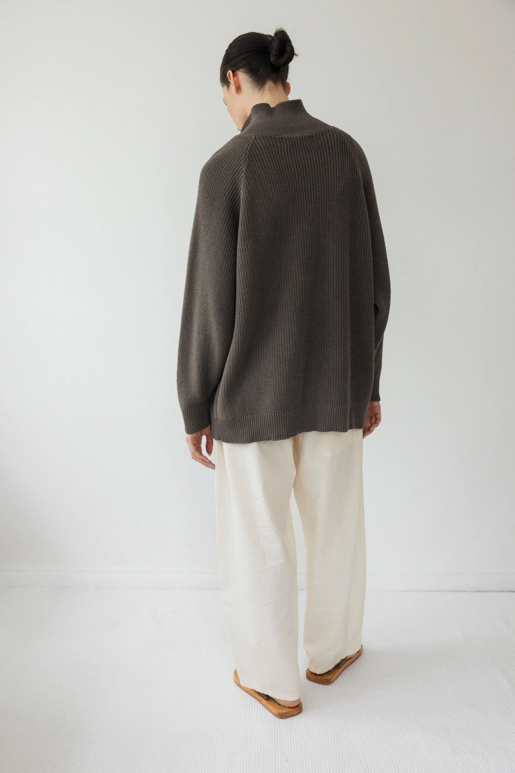 Collar Cardigan : Loam sold by Wol Hide product image thumbnail 3