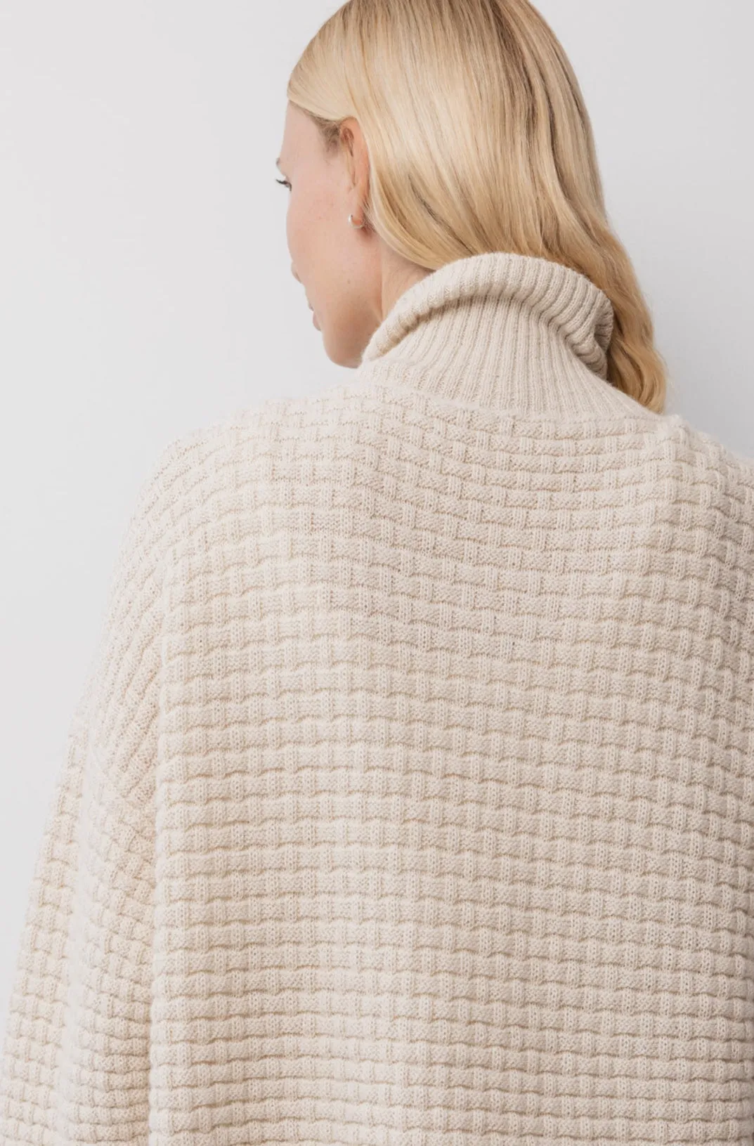 Lattice Cardigan : Natural sold by Wol Hide product image thumbnail 5