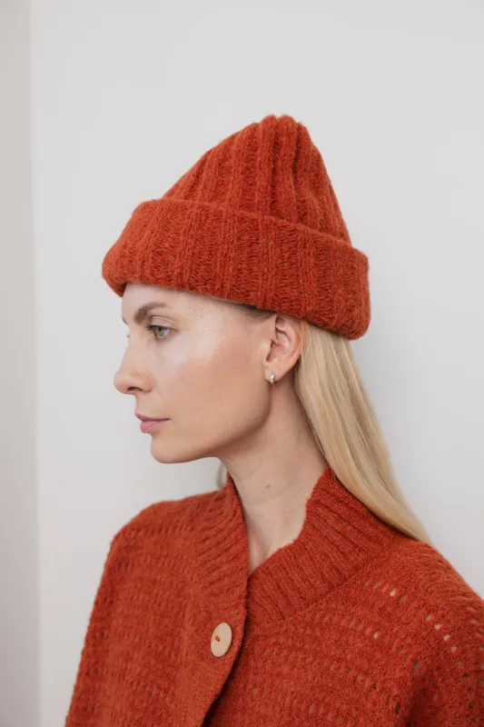 Rib Hat : Sienna sold by Wol Hide