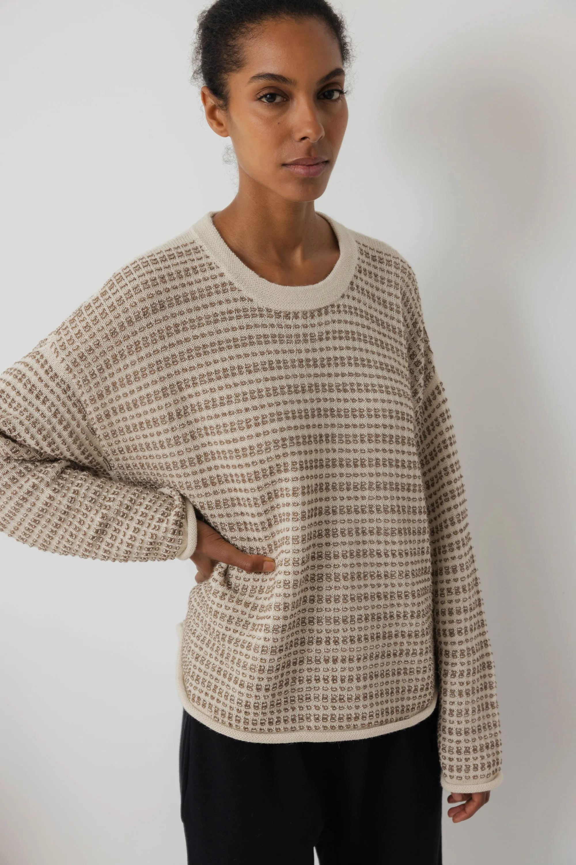 Thermal Sweater : Striped sold by Wol Hide product image thumbnail 4