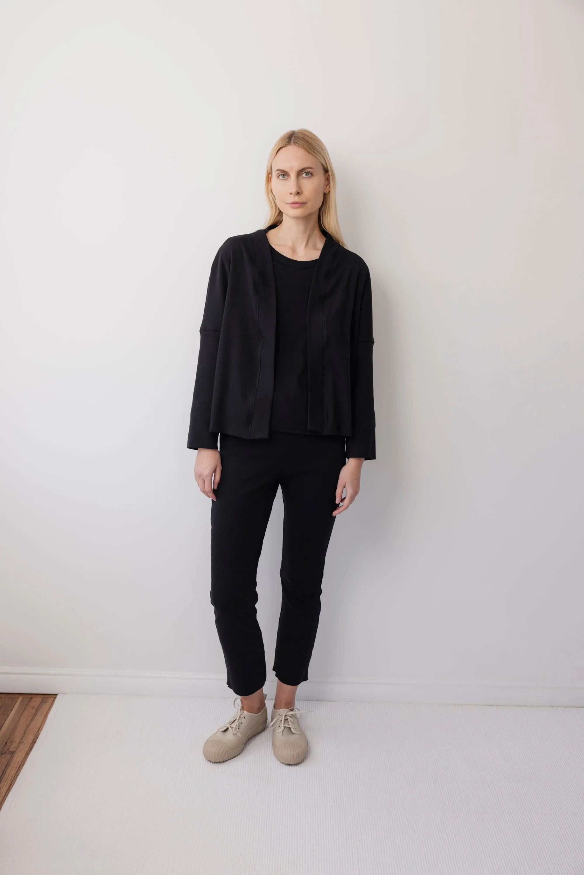 Easy Cardigan : Black sold by Wol Hide product image thumbnail 2