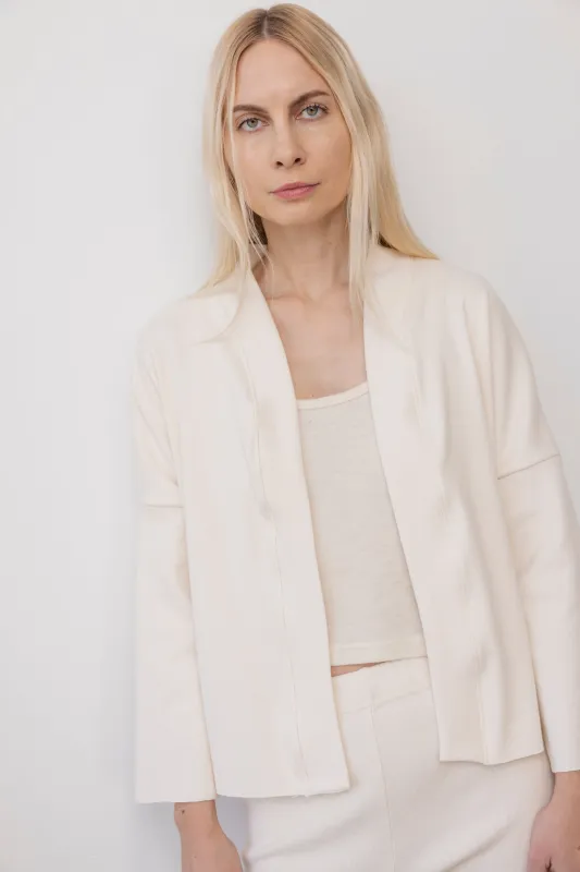 Easy Cardigan : Natural sold by Wol Hide