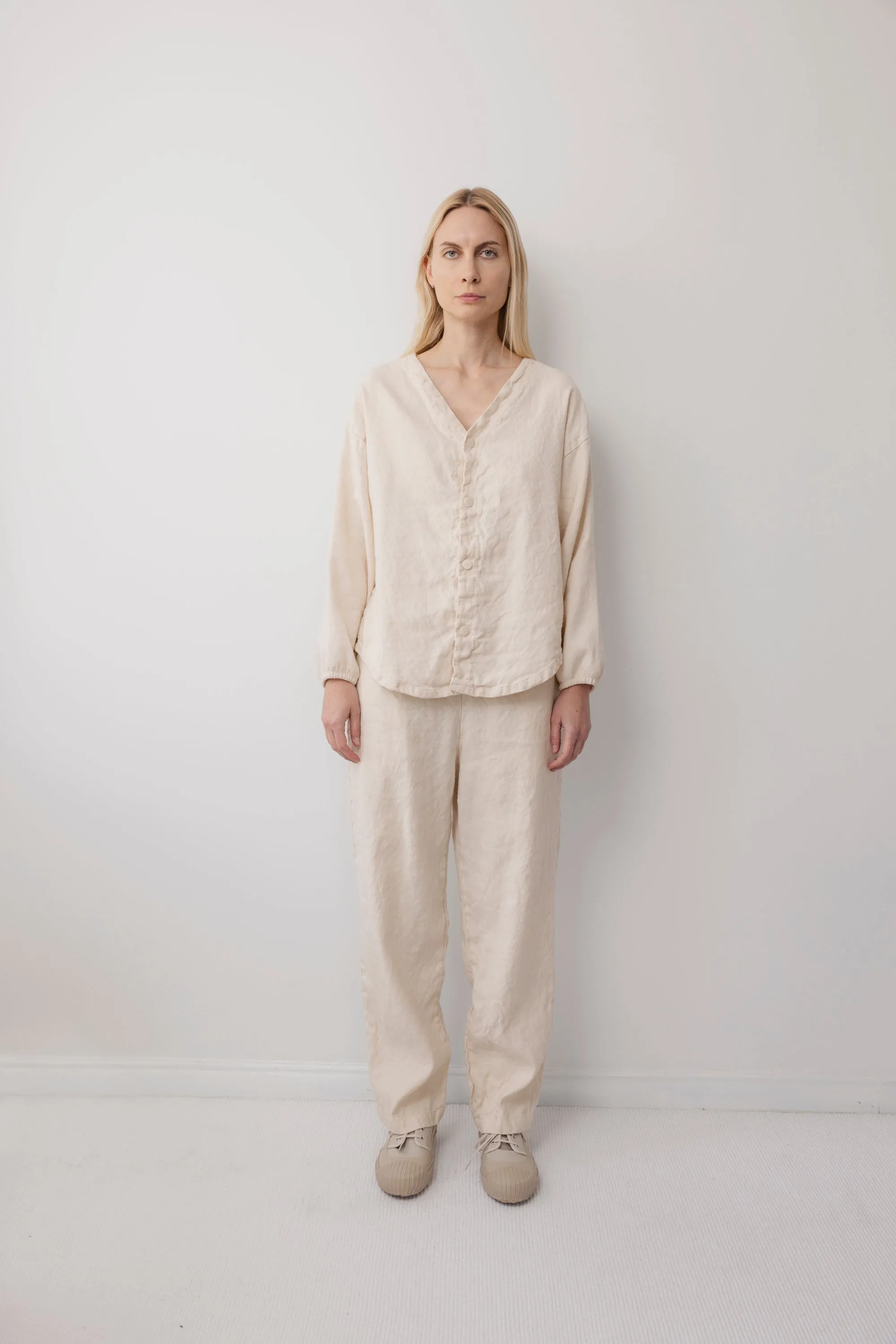 Hemp Button Shirt : Natural sold by Wol Hide product image thumbnail 3