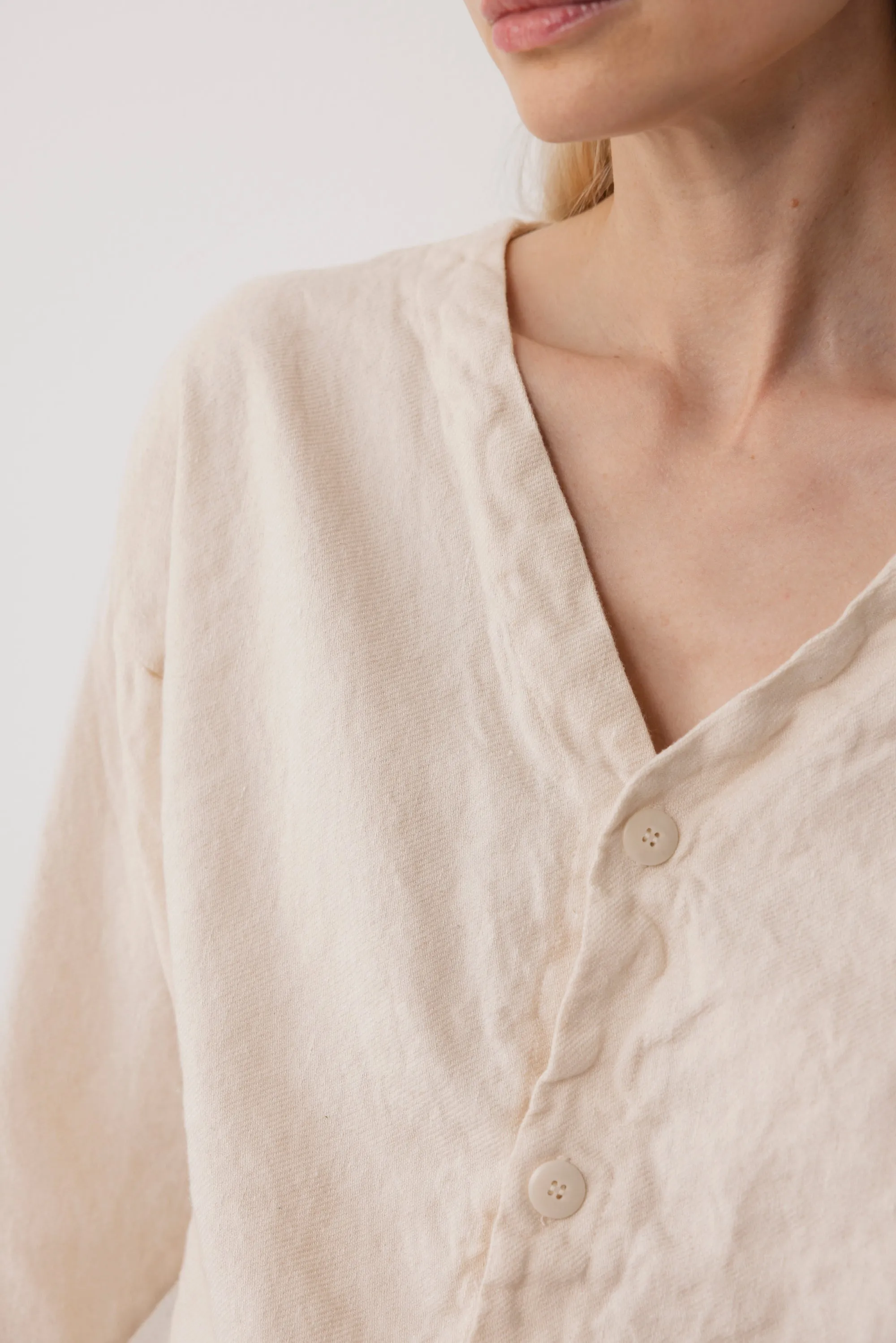 Hemp Button Shirt : Natural sold by Wol Hide product image thumbnail 2