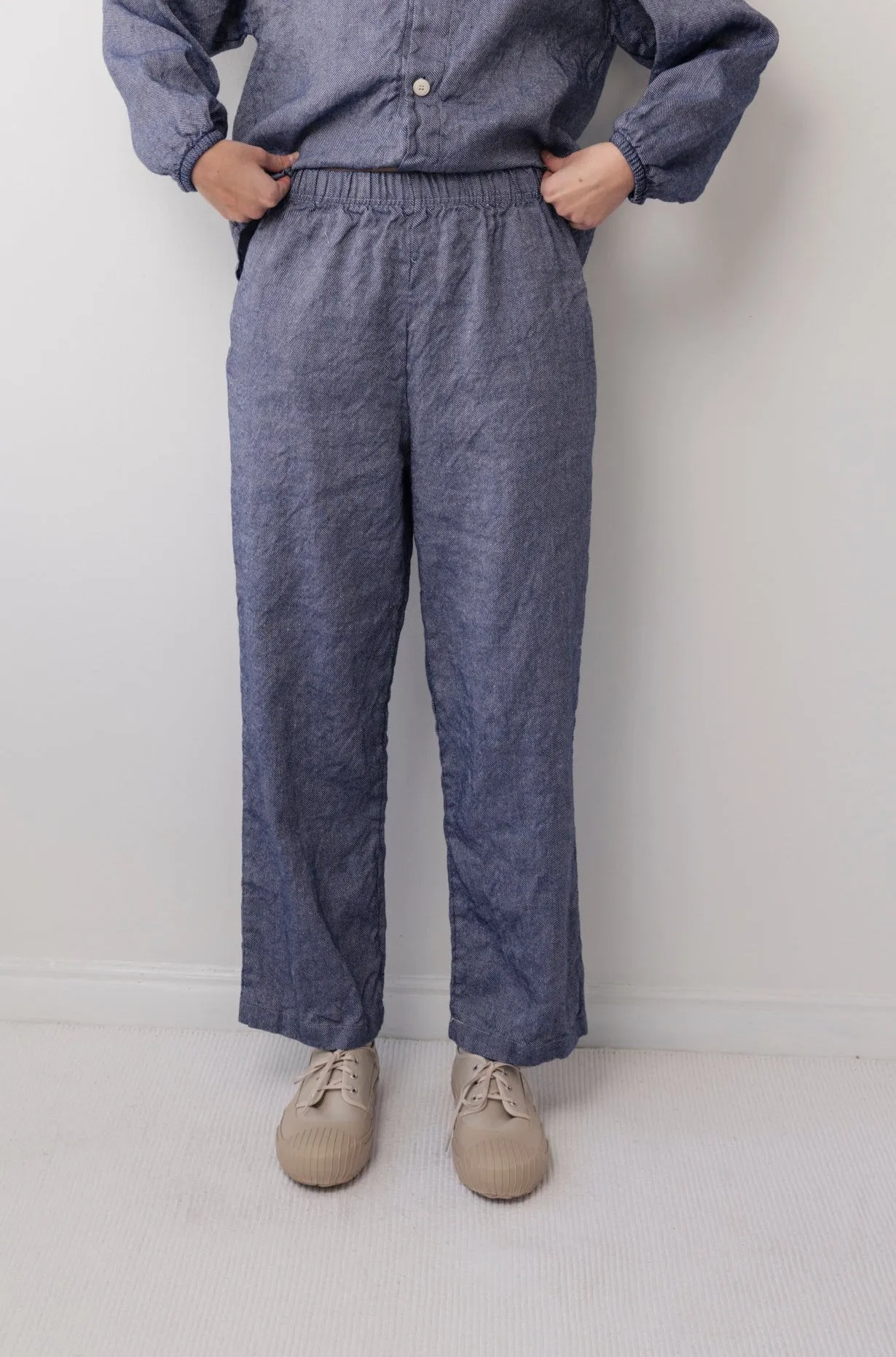 Hemp Pant : Chambray sold by Wol Hide product image thumbnail 3