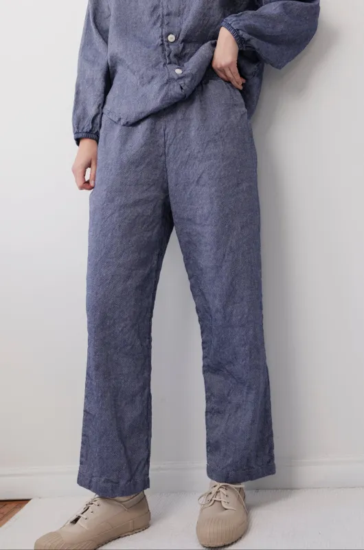 Hemp Pant : Chambray sold by Wol Hide
