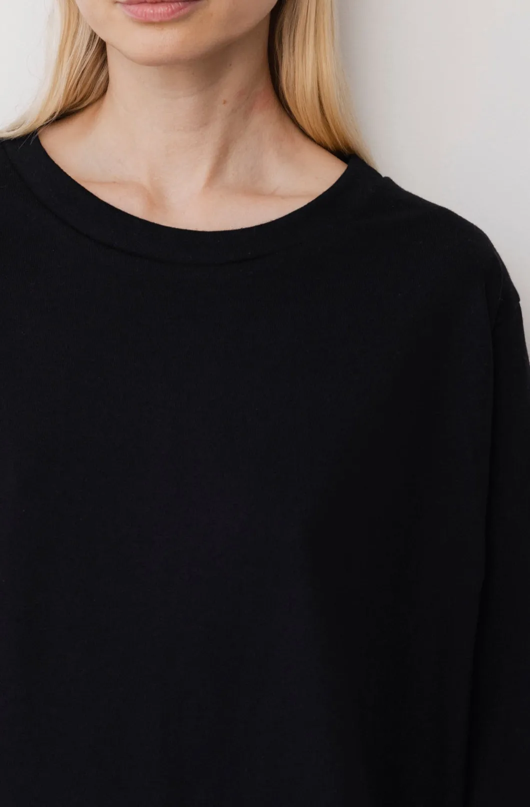 Long Sleeve Tee : Black sold by Wol Hide product image thumbnail 3