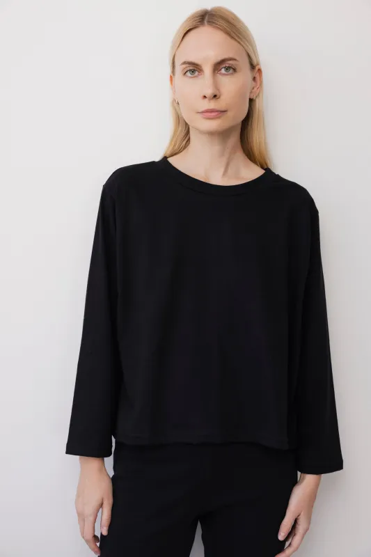 Long Sleeve Tee : Black sold by Wol Hide